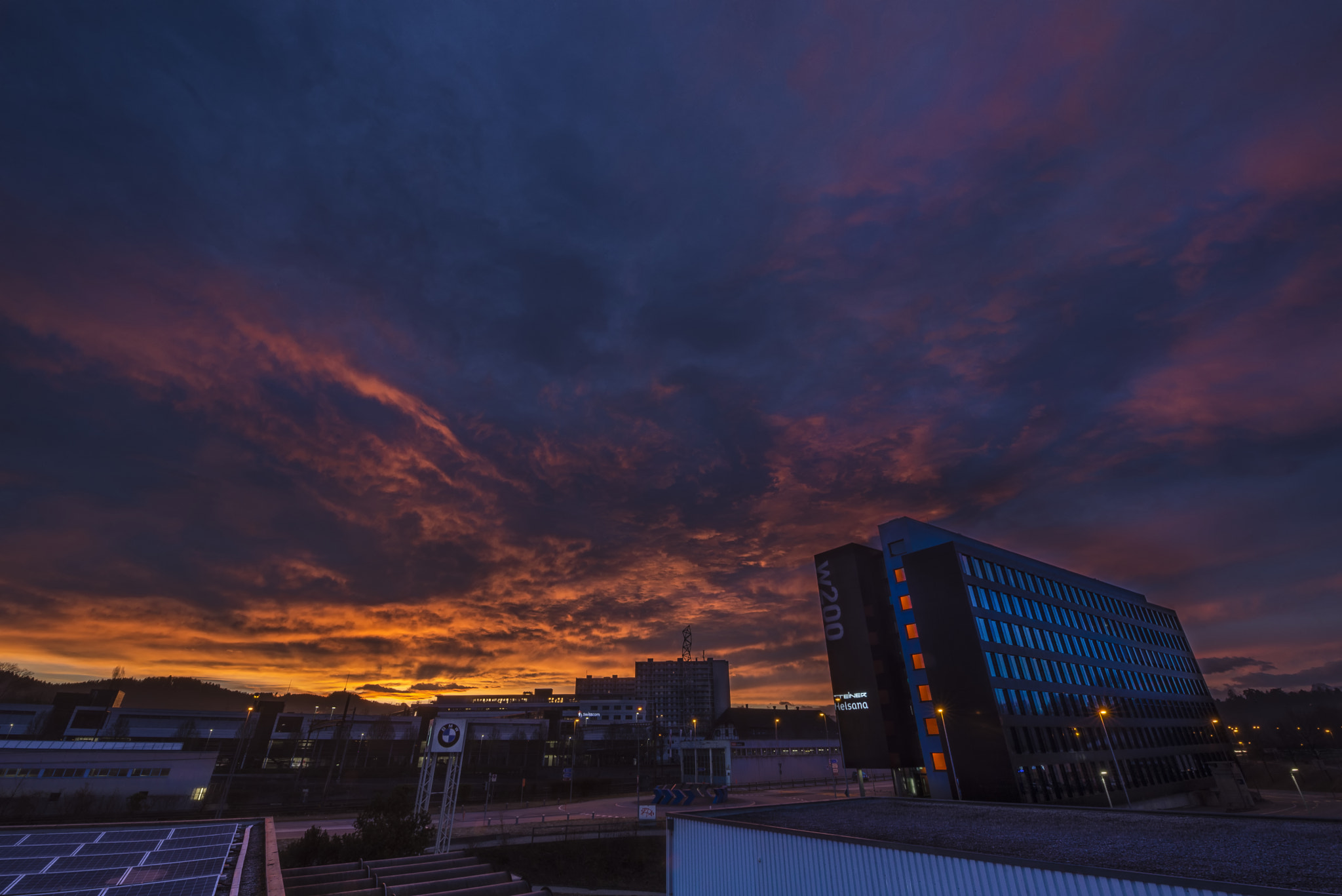 Nikon AF-S Nikkor 14-24mm F2.8G ED sample photo. Sunrise in the bern photography
