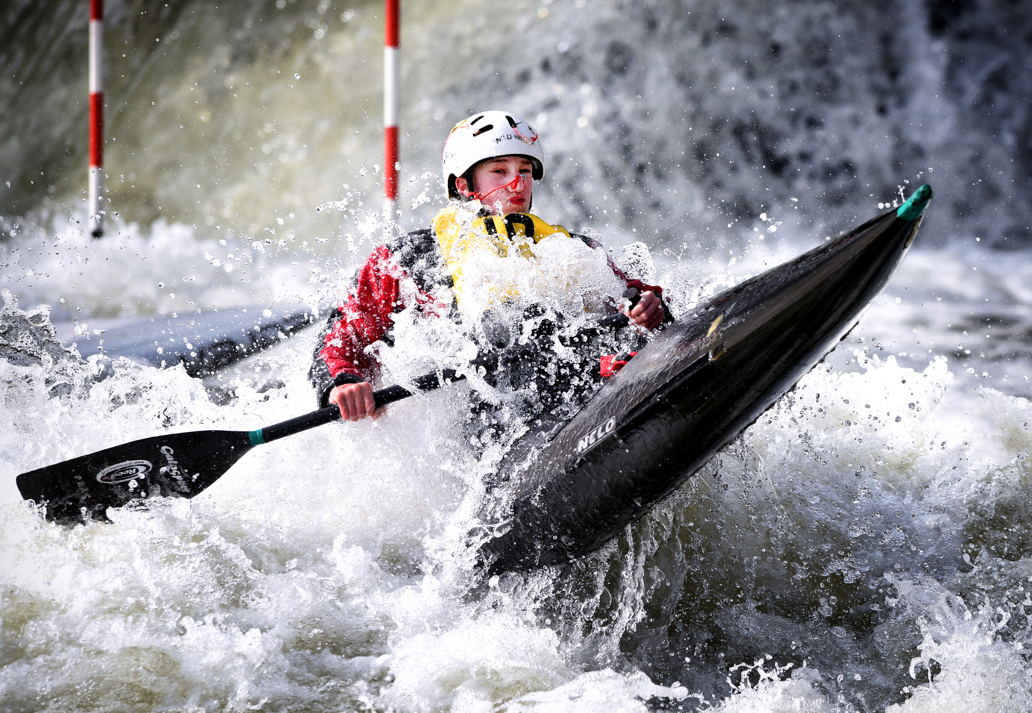 Nikon AF-S Nikkor 300mm F2.8G ED VR II sample photo. White water photography