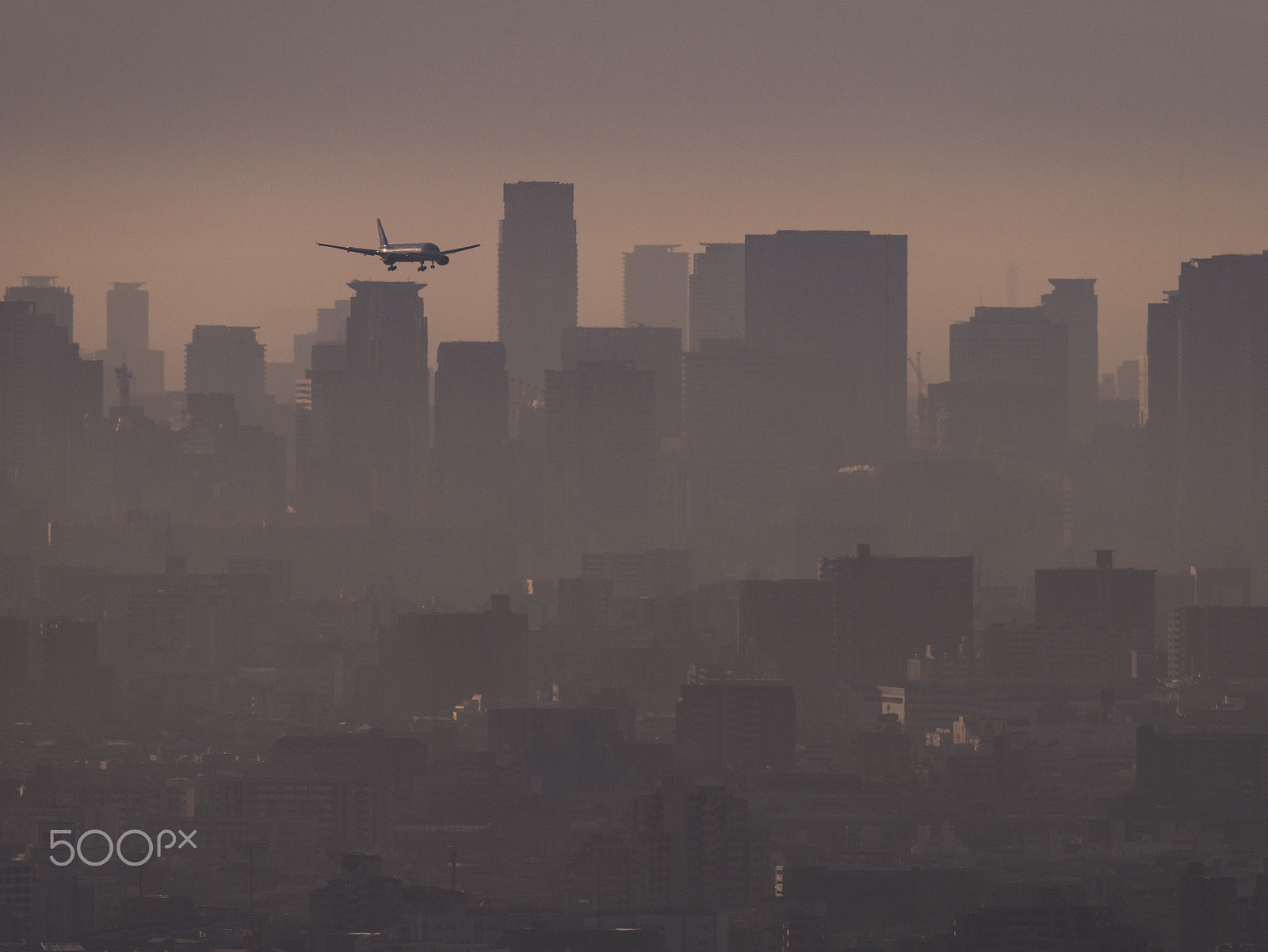 Panasonic Lumix DMC-G7 + LEICA DG 100-400/F4.0-6.3 sample photo. Landing with building photography