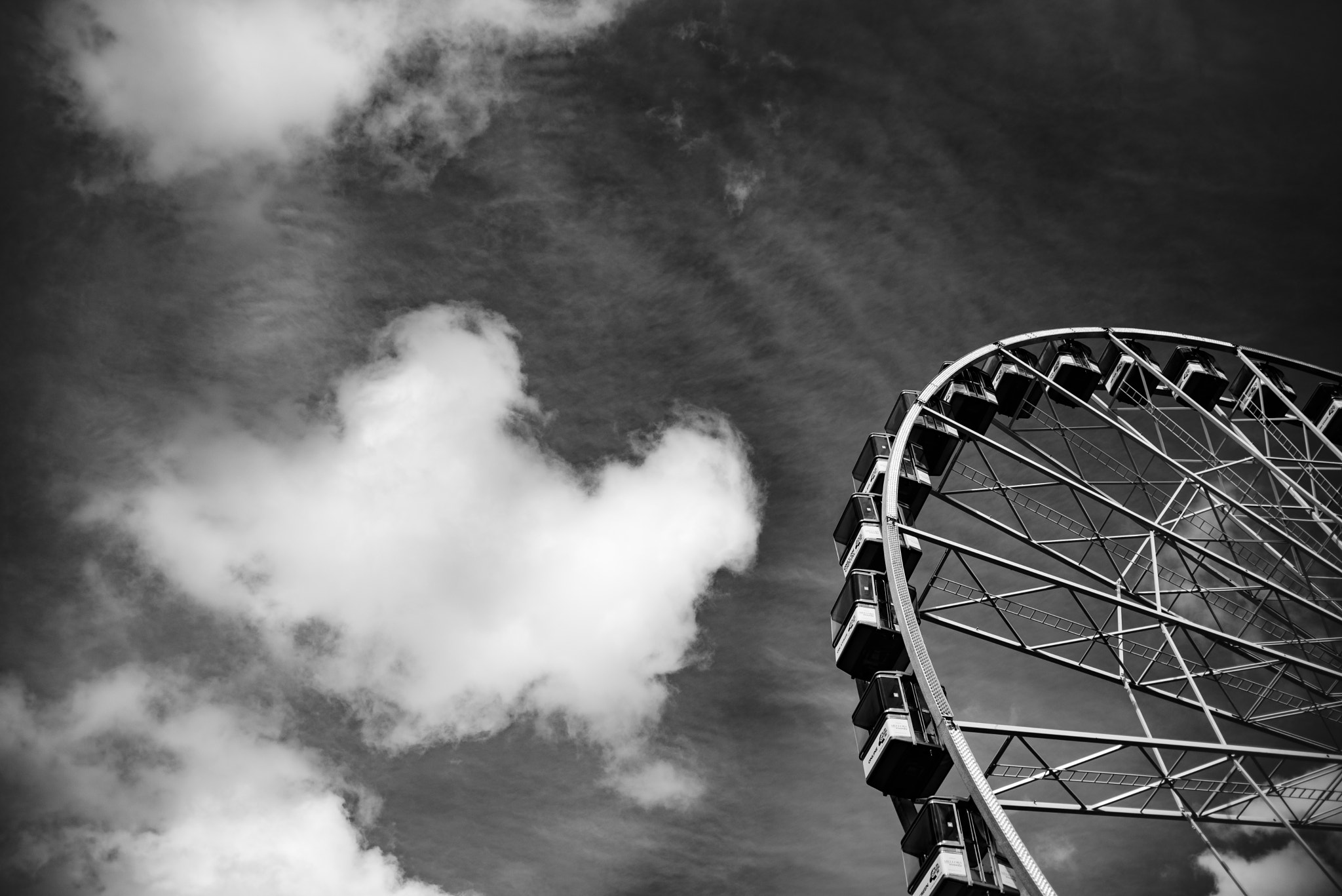 Nikon D750 + Nikon AF-S DX Nikkor 35mm F1.8G sample photo. The wheel of nottingham photography
