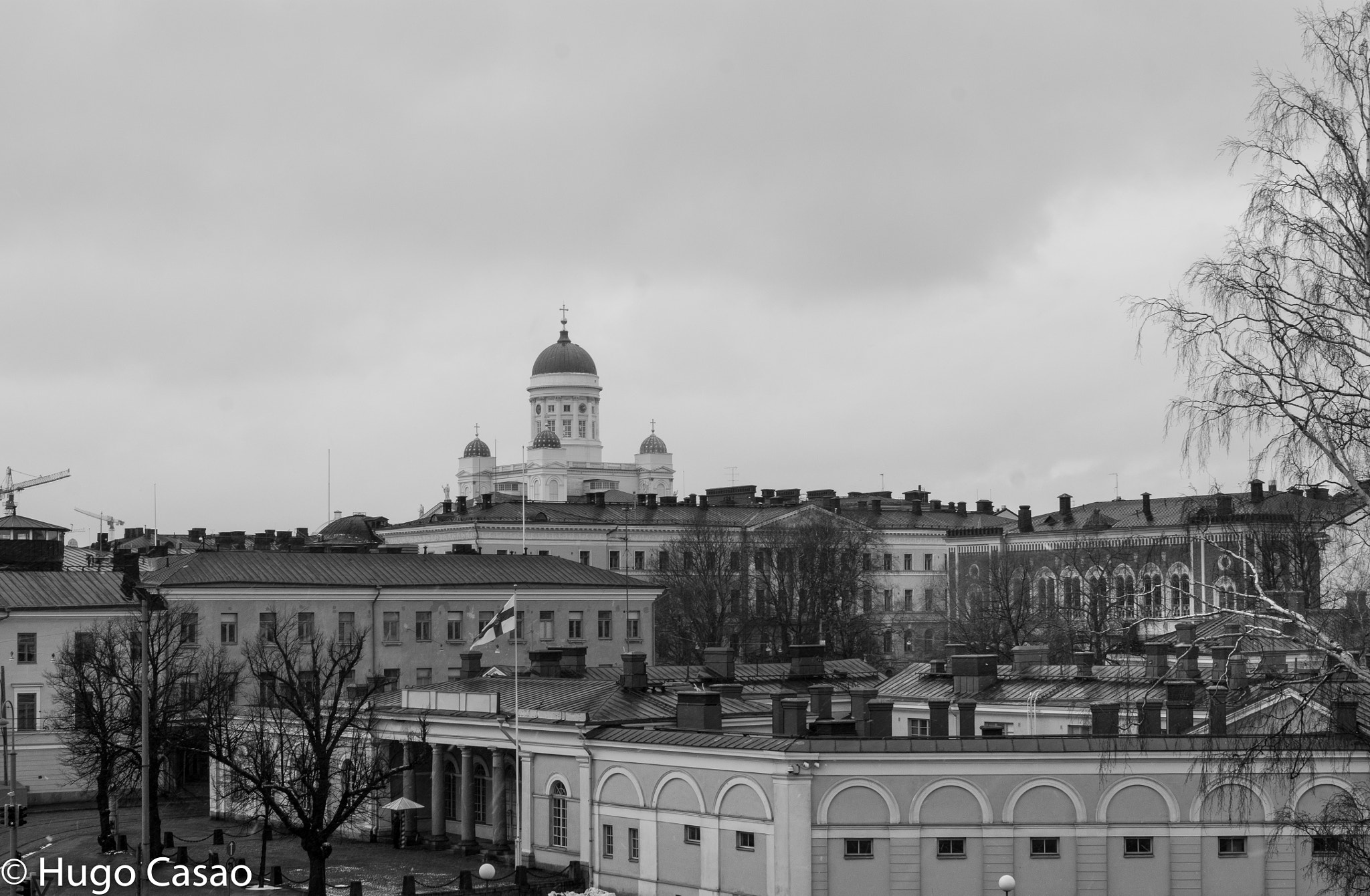 Sony Alpha DSLR-A380 + Sony DT 35mm F1.8 SAM sample photo. Tuomiokirkko in helsinki photography