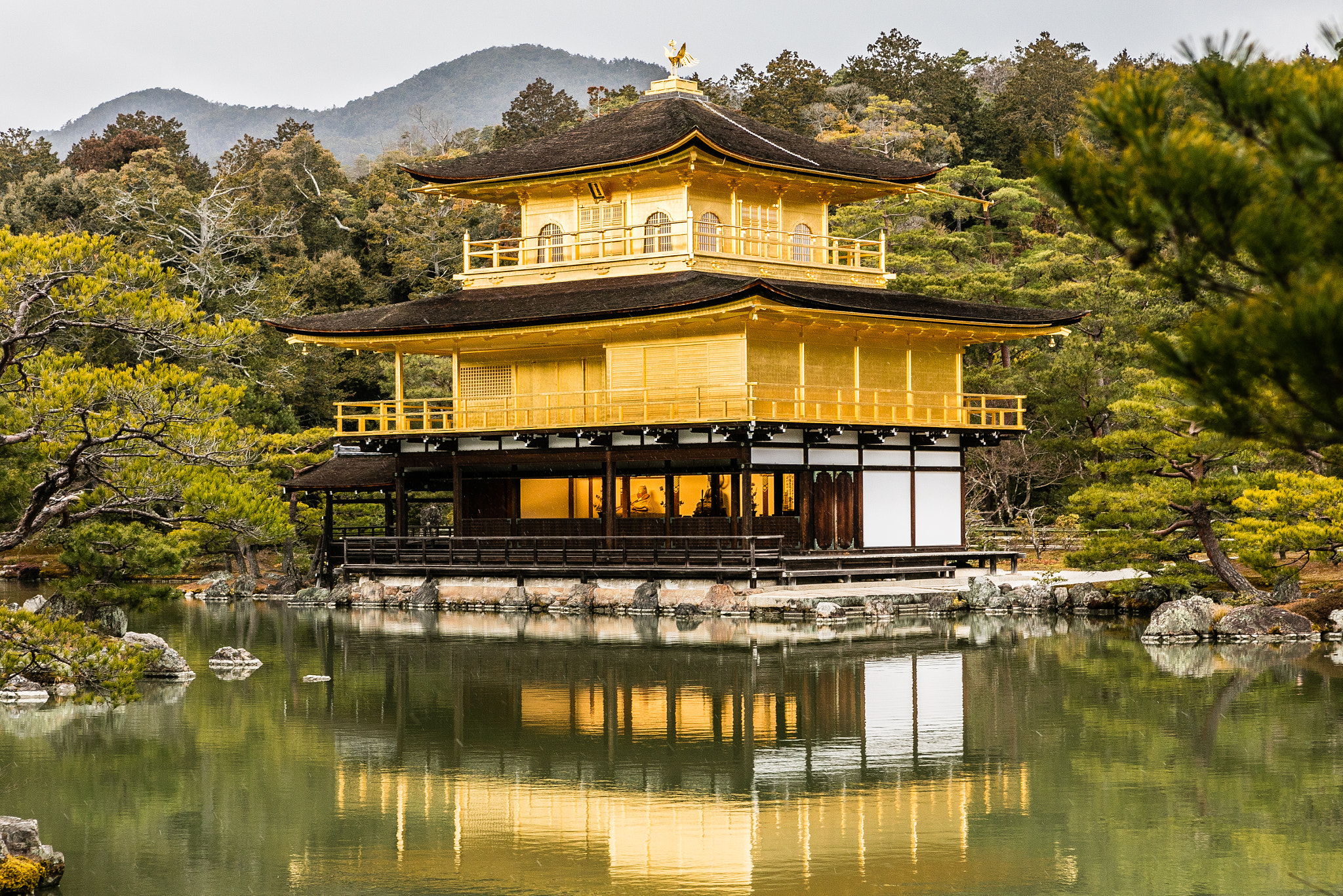 Canon EF 24-70mm F2.8L USM sample photo. Kinkakuji landscape photography