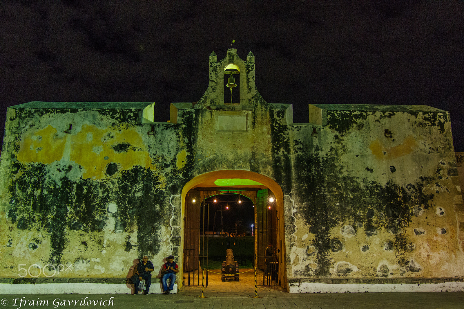 Pentax K-3 sample photo. Old fortress at night photography