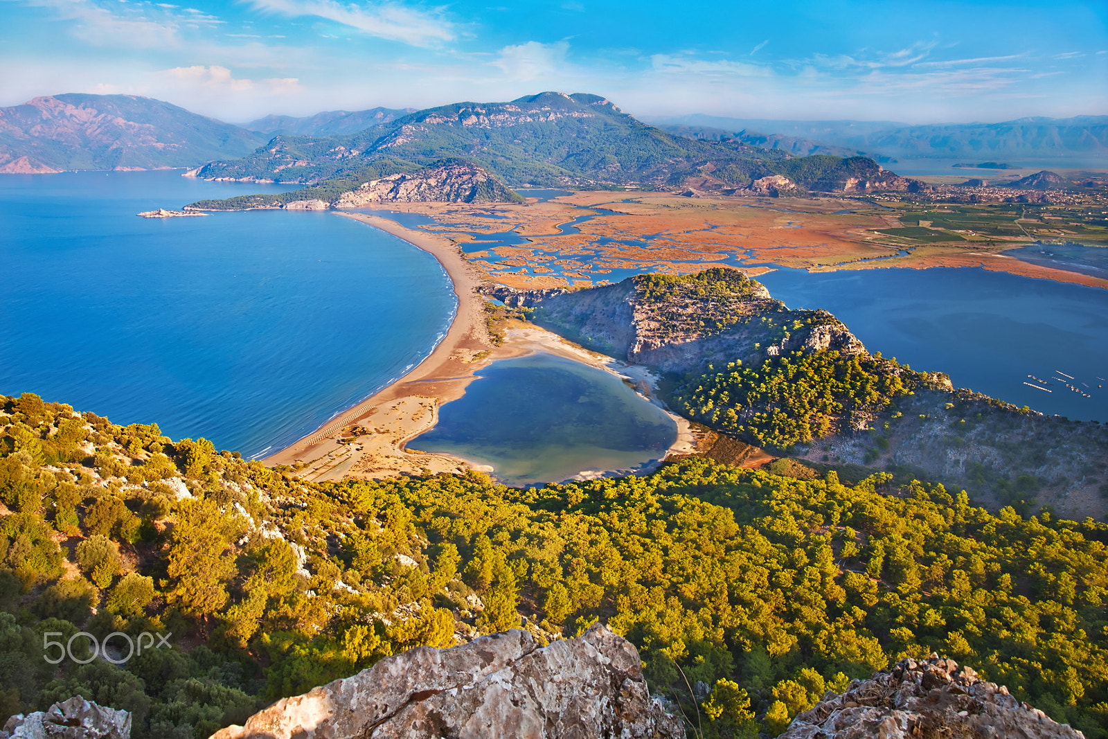 Canon EF 16-35mm F2.8L USM sample photo. Iztuzu beach and dalyan river delta photography
