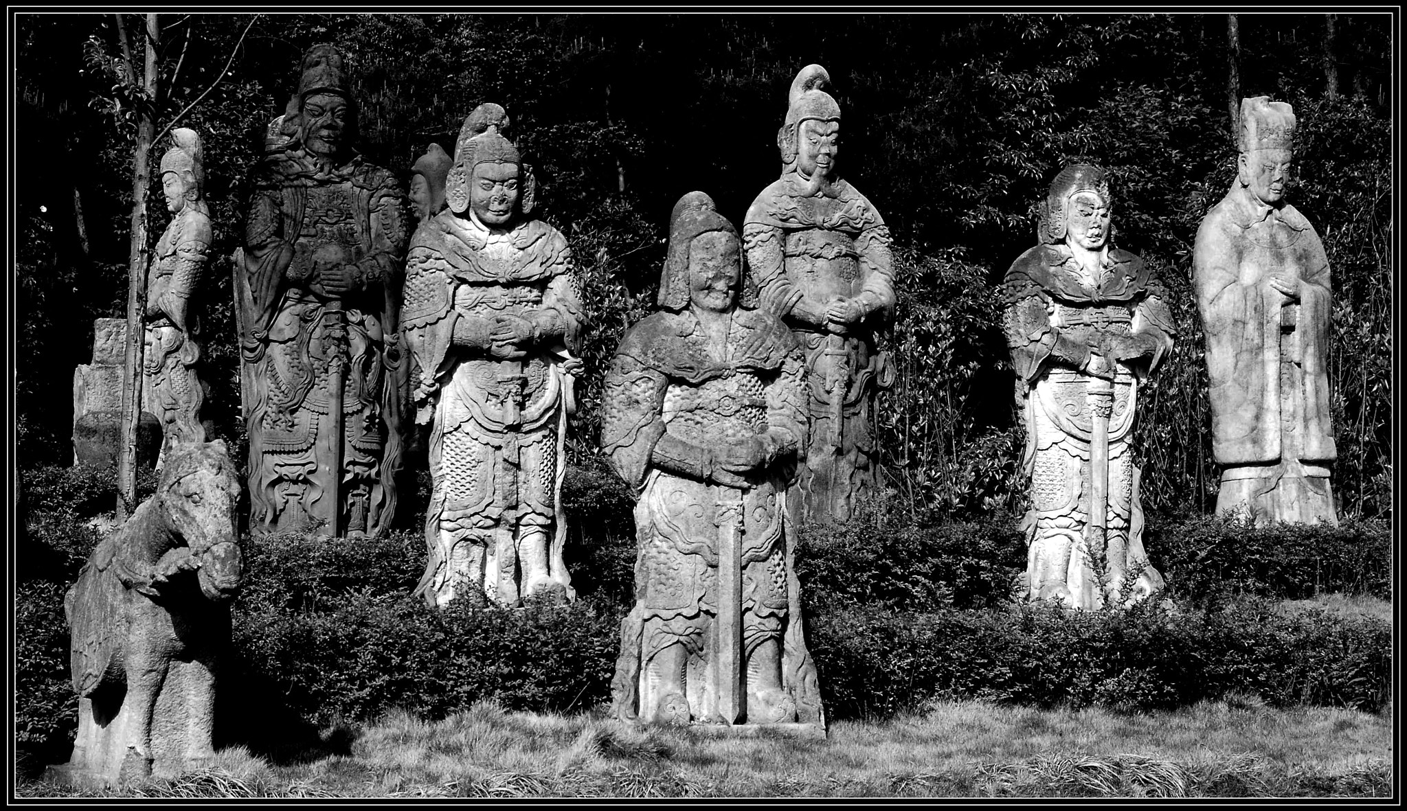 Nikon D80 sample photo. Stone figurines photography