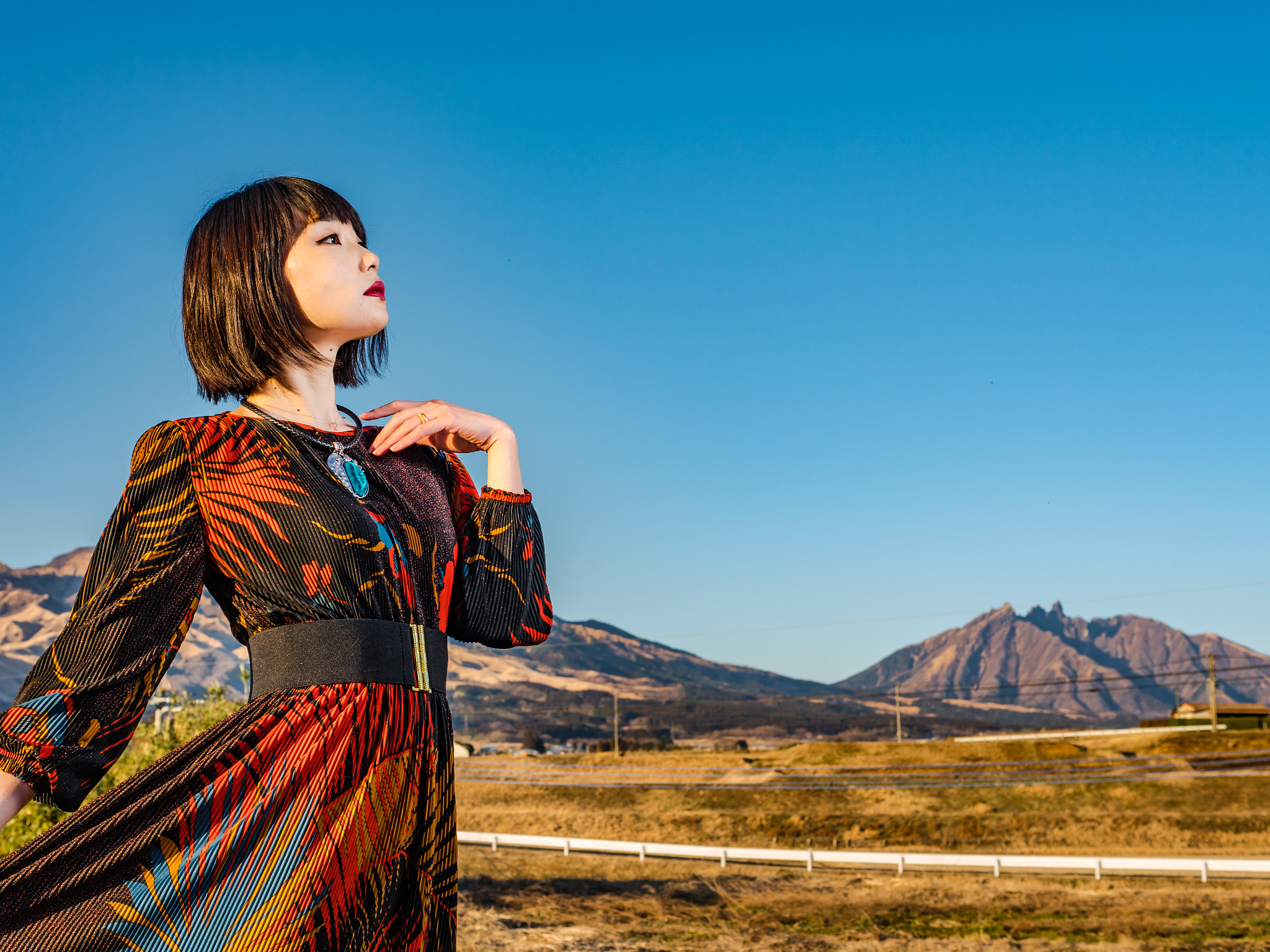 Panasonic Leica DG Summilux 25mm F1.4 II ASPH sample photo. Kotomi from south aso photography