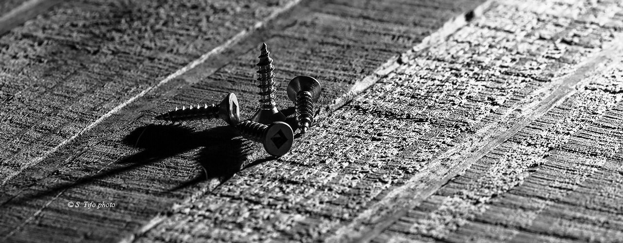 Sigma 105mm F2.8 EX DG OS HSM sample photo. Screws ... photography