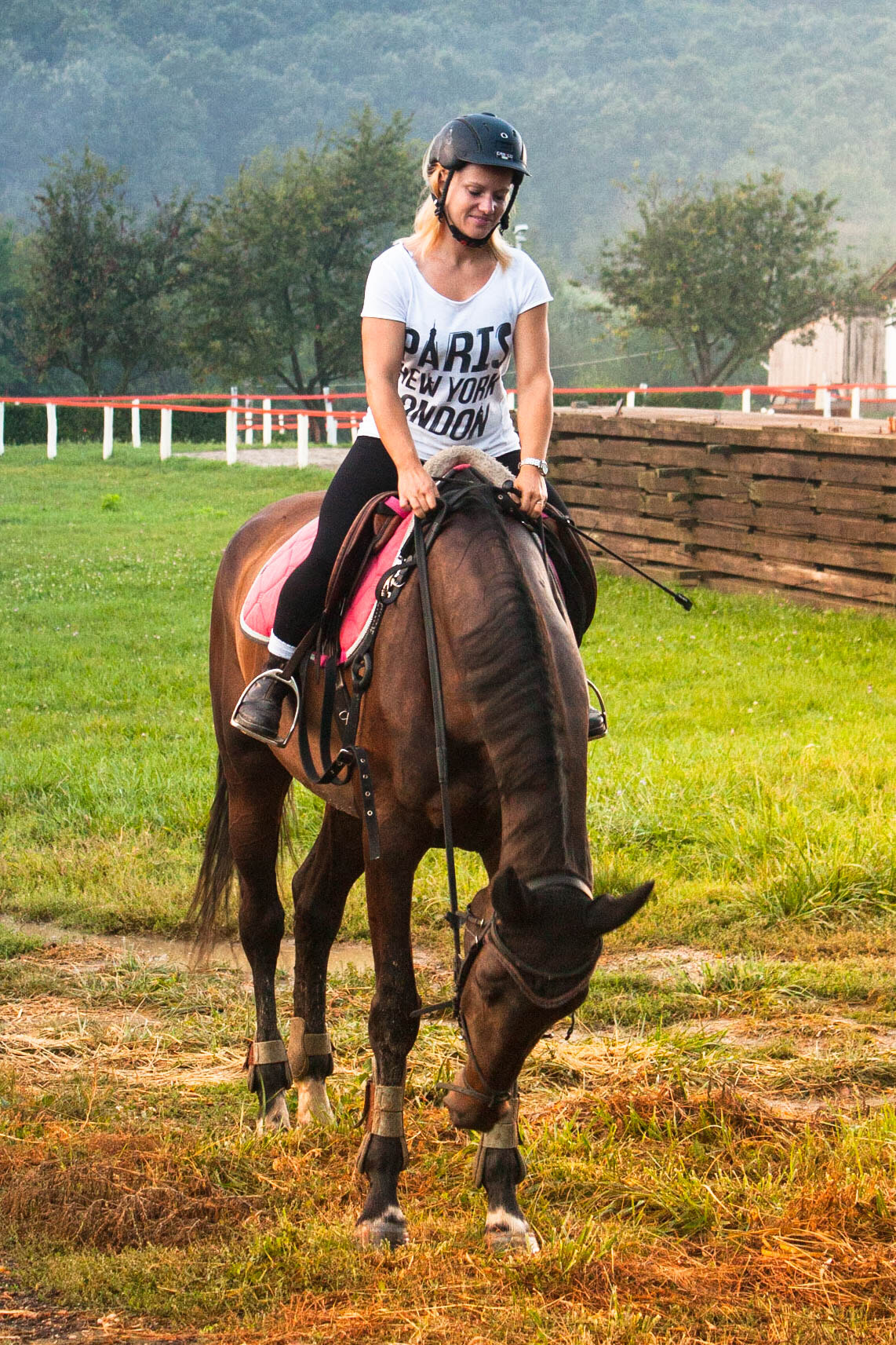 Canon EOS 40D sample photo. On horseback photography