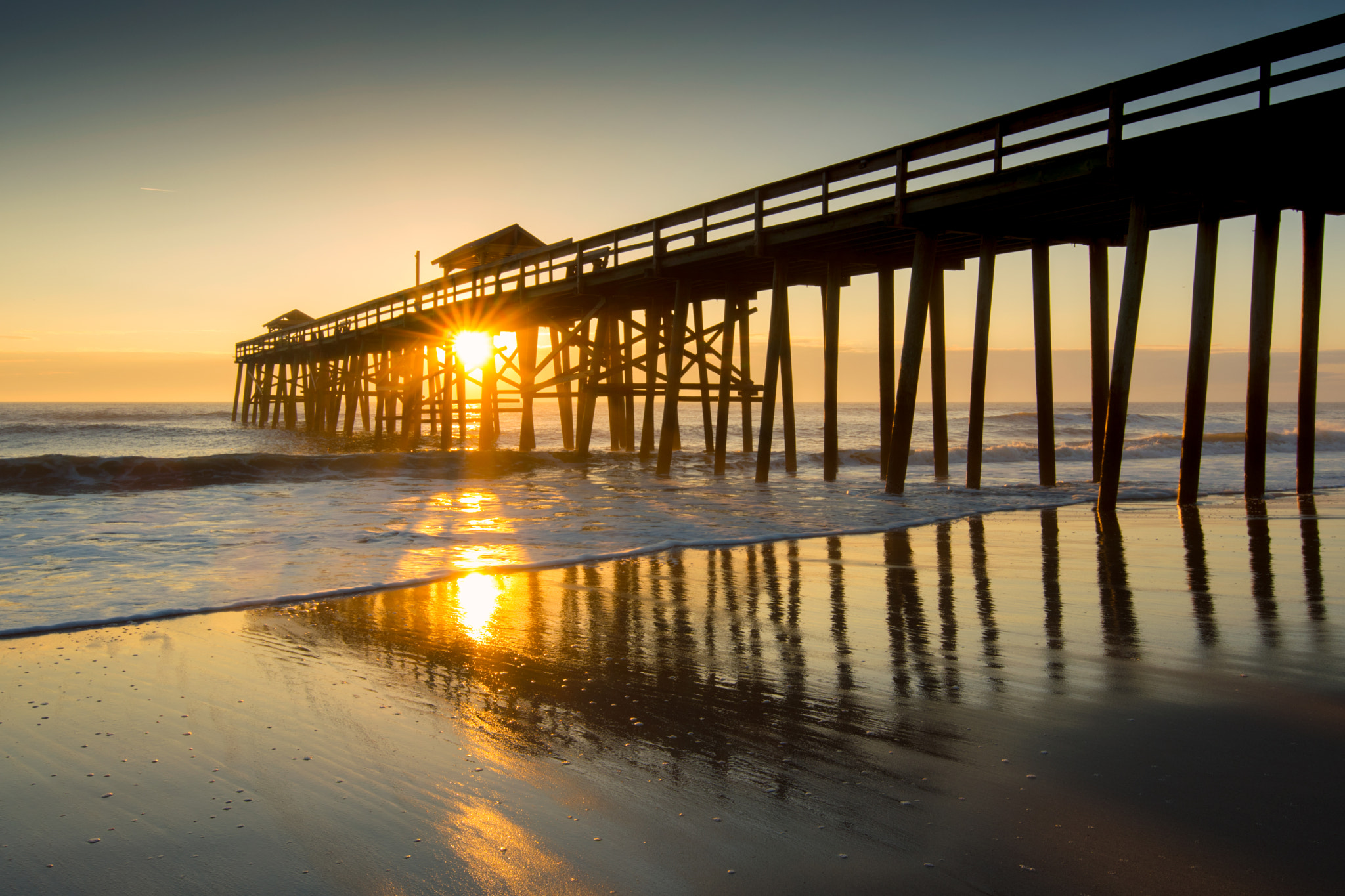 Nikon D500 sample photo. Sunrise on amelia island photography