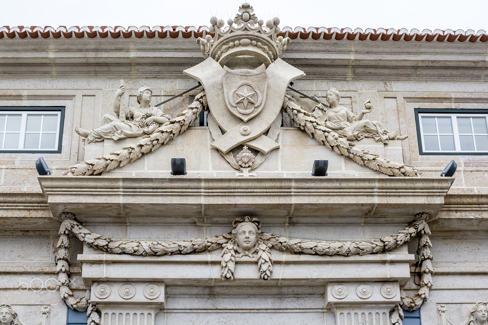 Nikon D7100 + Sigma 30mm F1.4 EX DC HSM sample photo. Old town in portugal with ornaments photography