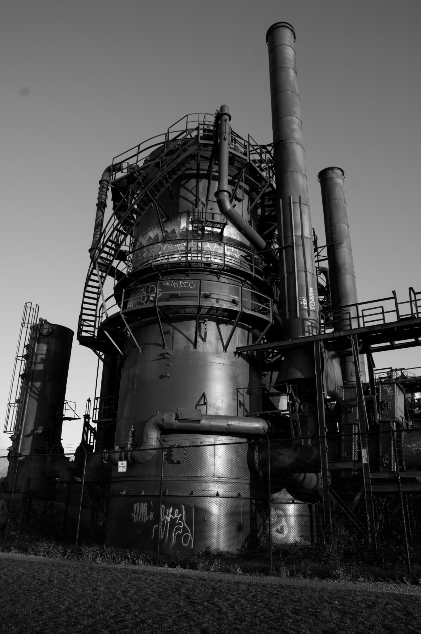 Pentax K-3 sample photo. Gas works photography
