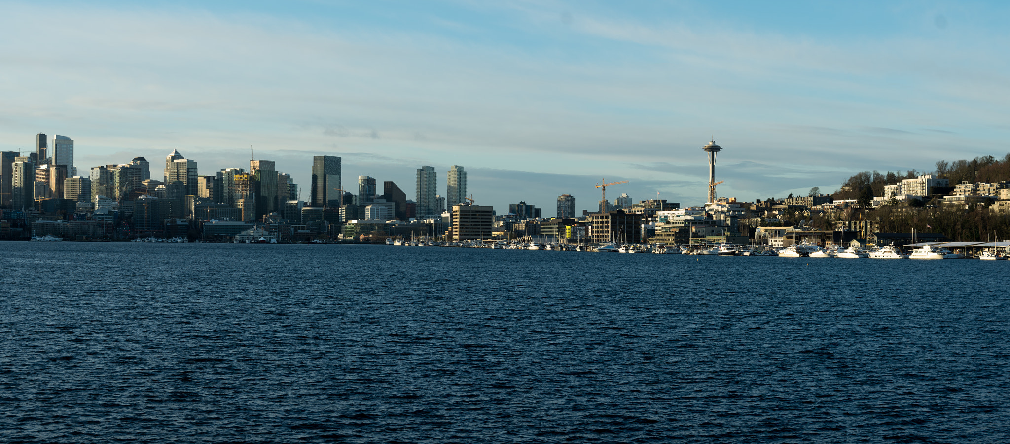Pentax K-3 sample photo. Seattle from gas works photography