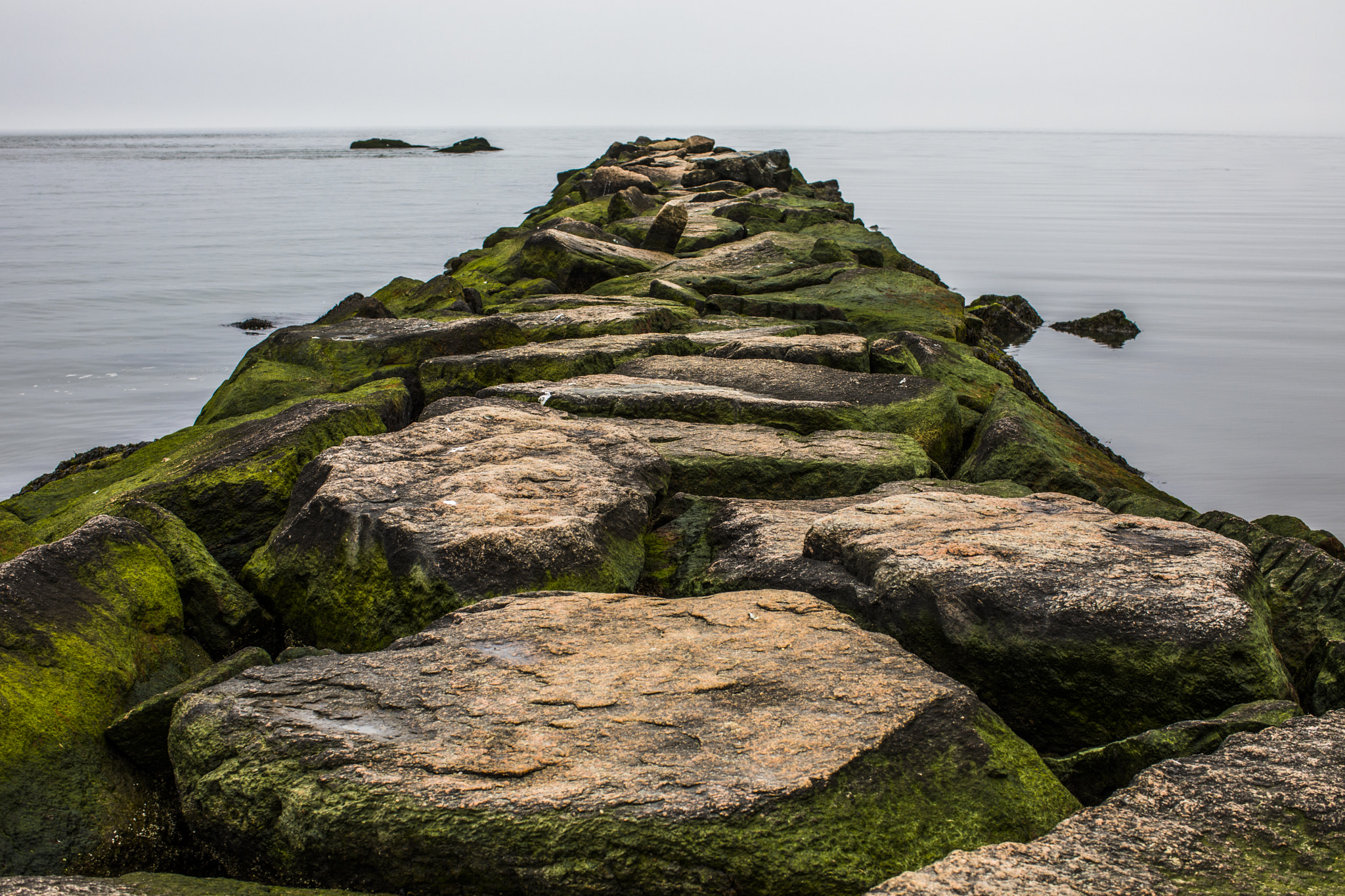 Canon EF 50mm F1.2L USM sample photo. Hammonasset jetty photography