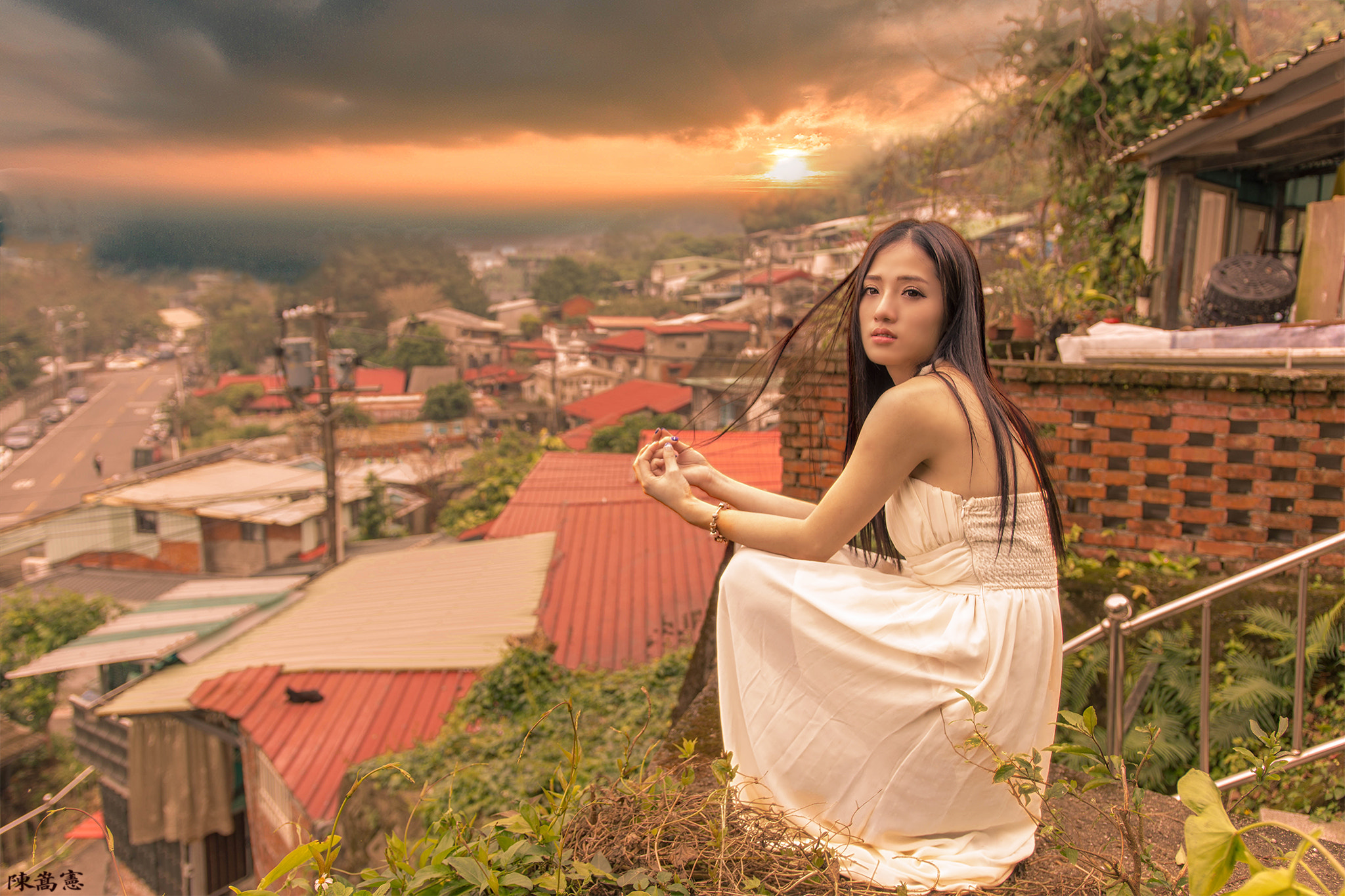 Sigma 18-35mm F1.8 DC HSM Art sample photo. Sunset and woman photography