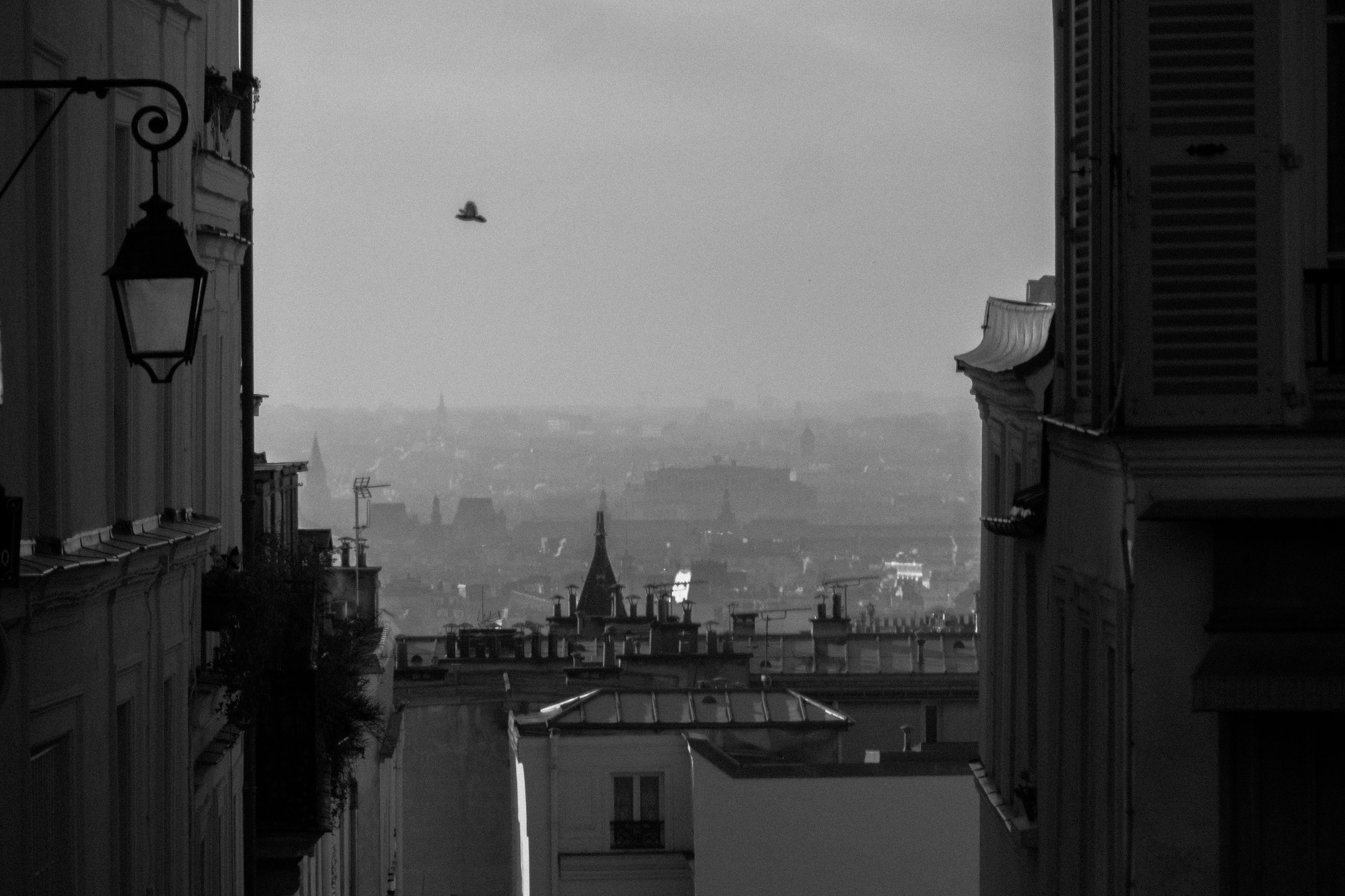 Panasonic Lumix G X Vario 35-100mm F2.8 OIS sample photo. Monmartre photography