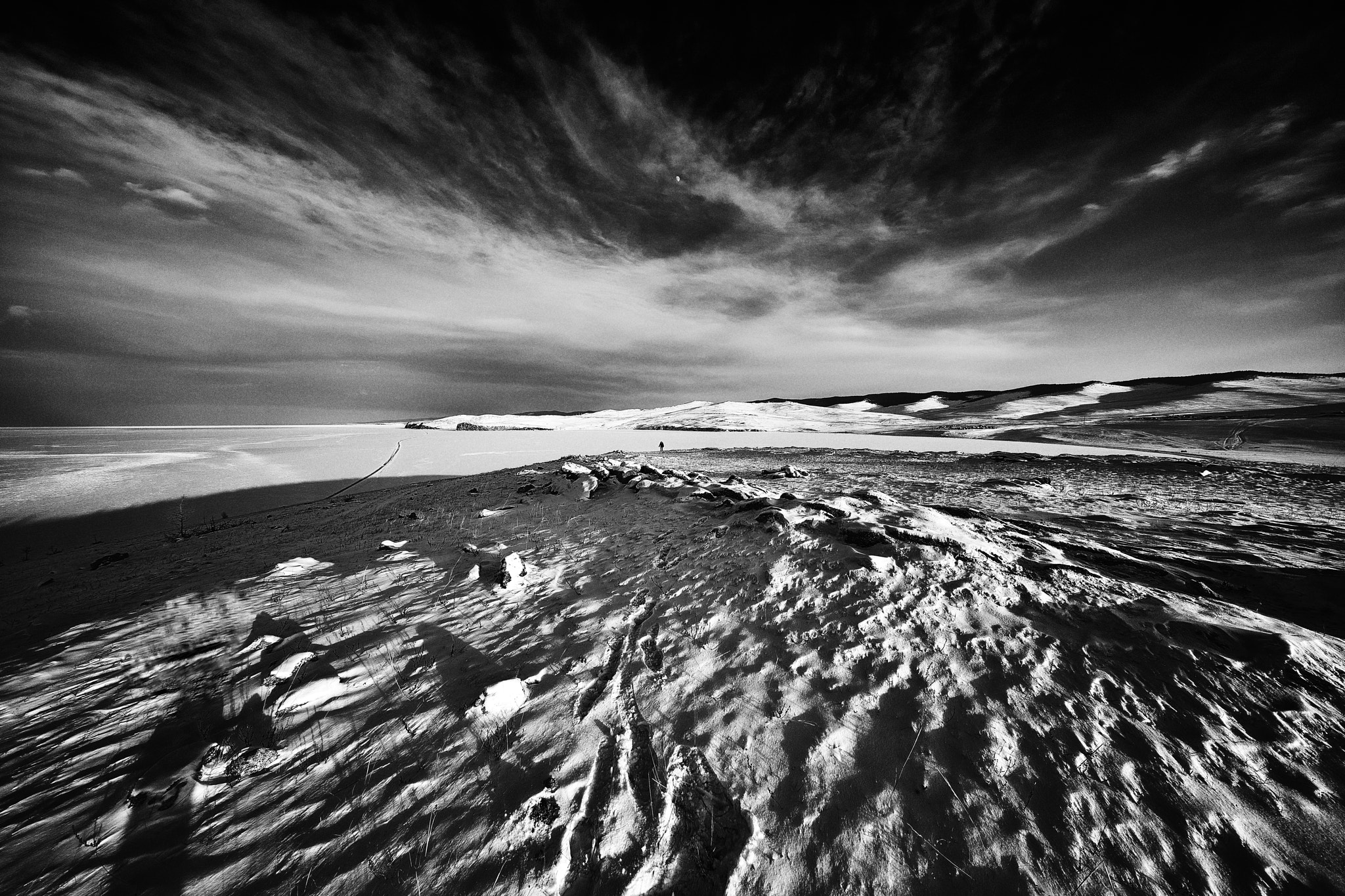 Voigtlander HELIAR-HYPER WIDE 10mm F5.6 sample photo. Taken at lake baikal on february 4th when i was pa ... photography