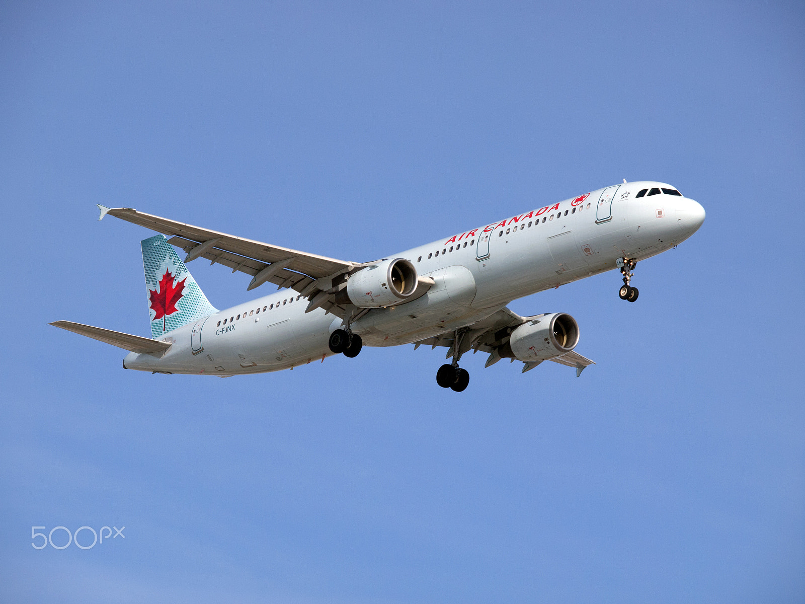 Olympus E-5 sample photo. Air canada airbus a321 photography