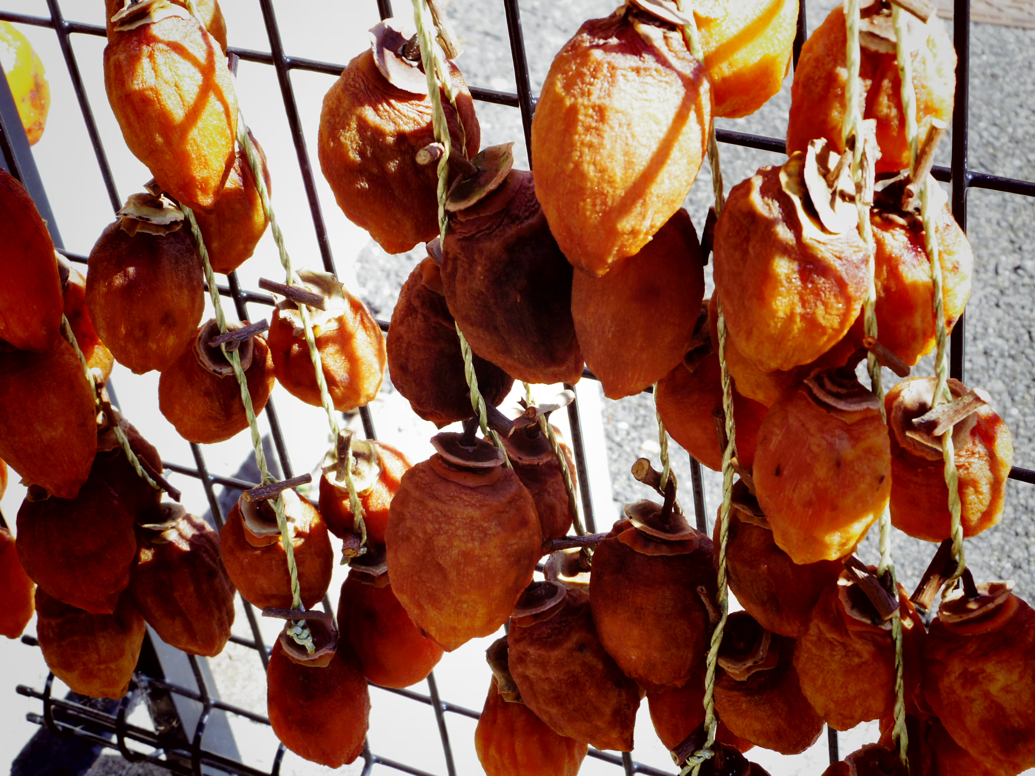 Pentax 02 Standard Zoom sample photo. Dried persimmon photography