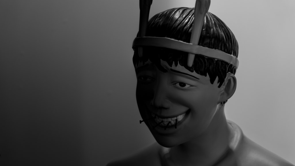 Sony a7S II + Sony FE PZ 28-135mm F4 G OSS sample photo. Junji ito exhibition photography