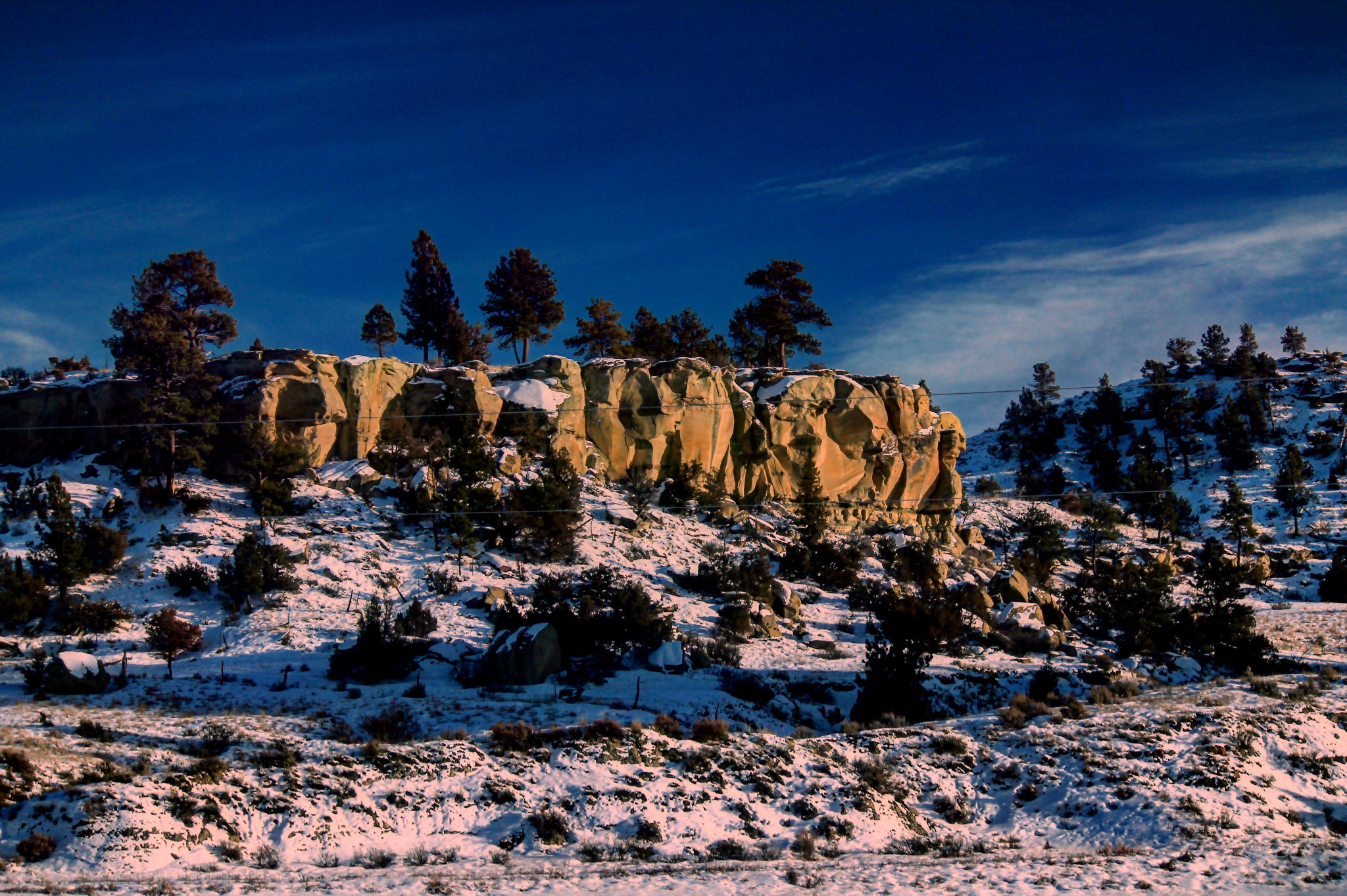 Canon EF-S 55-250mm F4-5.6 IS sample photo. Montana photography