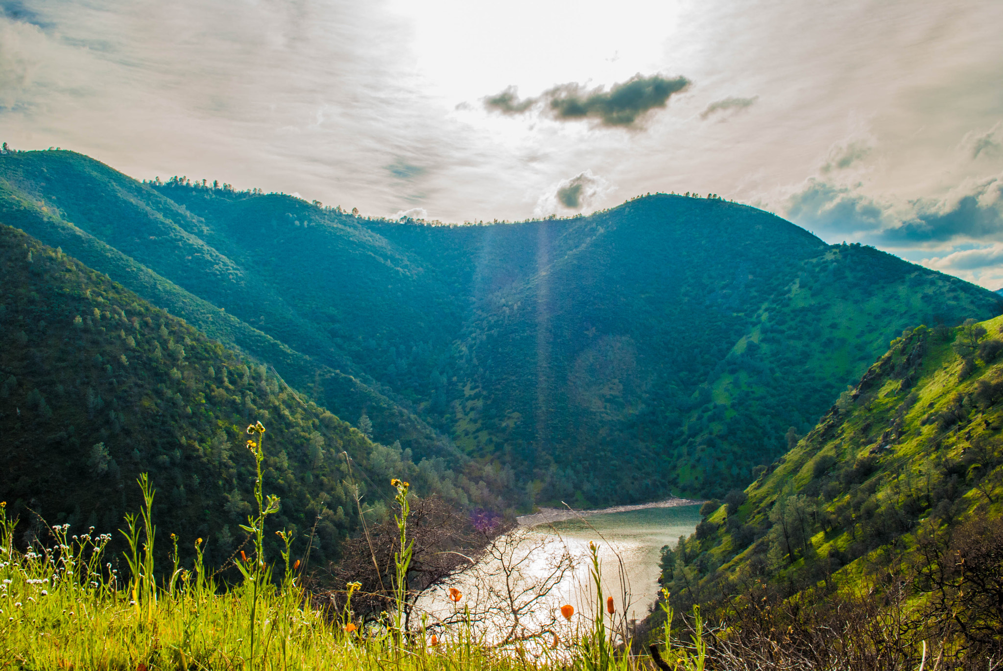 Nikon D80 sample photo. Tuolumne river canyon photography