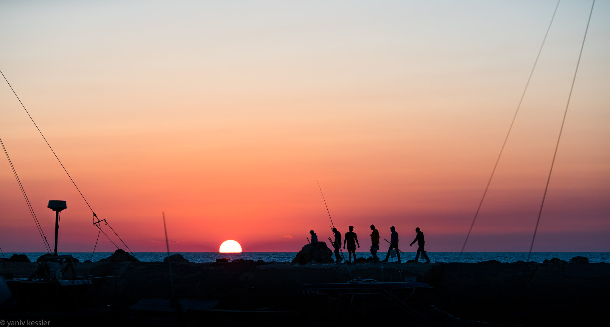 Sony a7R II + Canon EF 135mm F2L USM sample photo. The fishermen photography