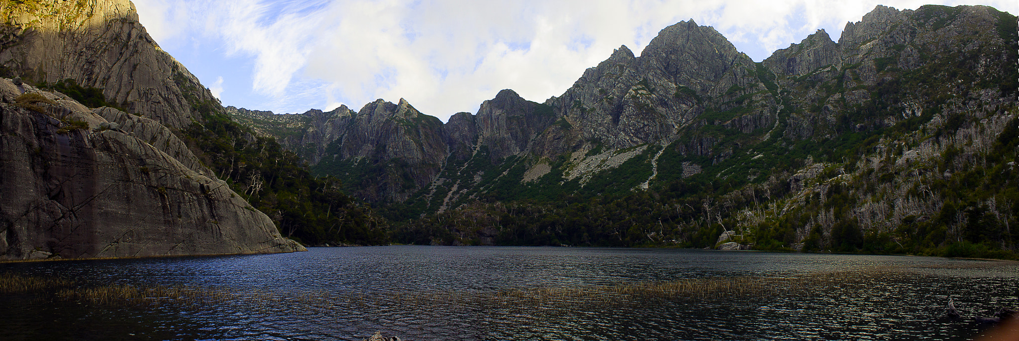 Canon EF-S 18-55mm F3.5-5.6 IS sample photo. Laguna pirquinco pan photography