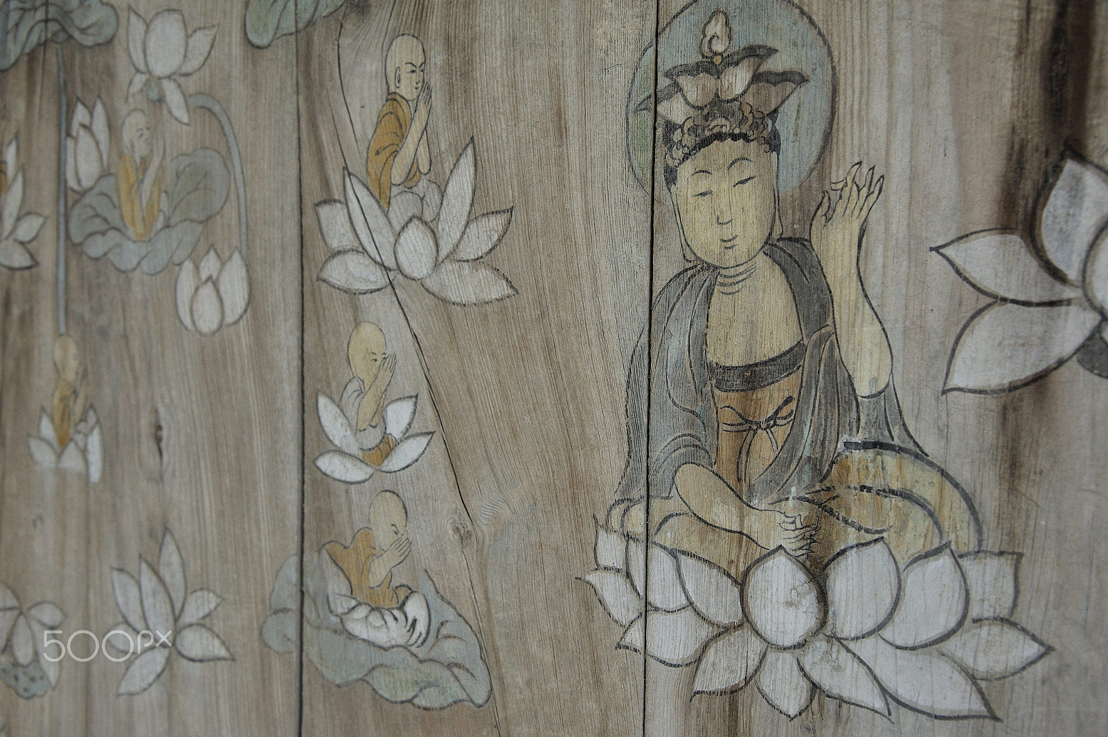 Nikon AF-S Nikkor 24-120mm F4G ED VR sample photo. Buddha on a lotus flower photography