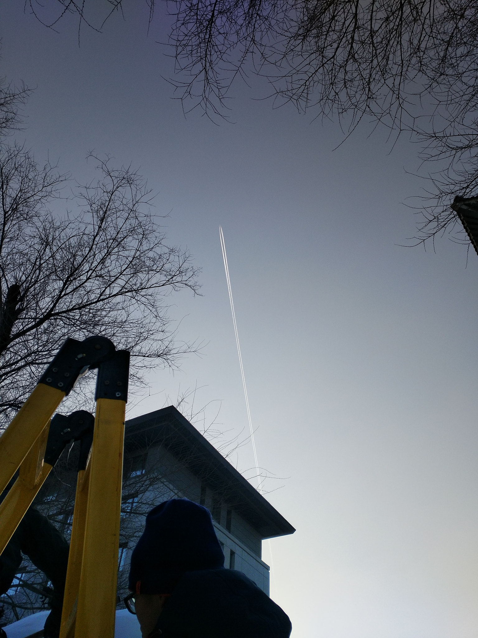 vivo X7PLUS sample photo. Winter sky photography