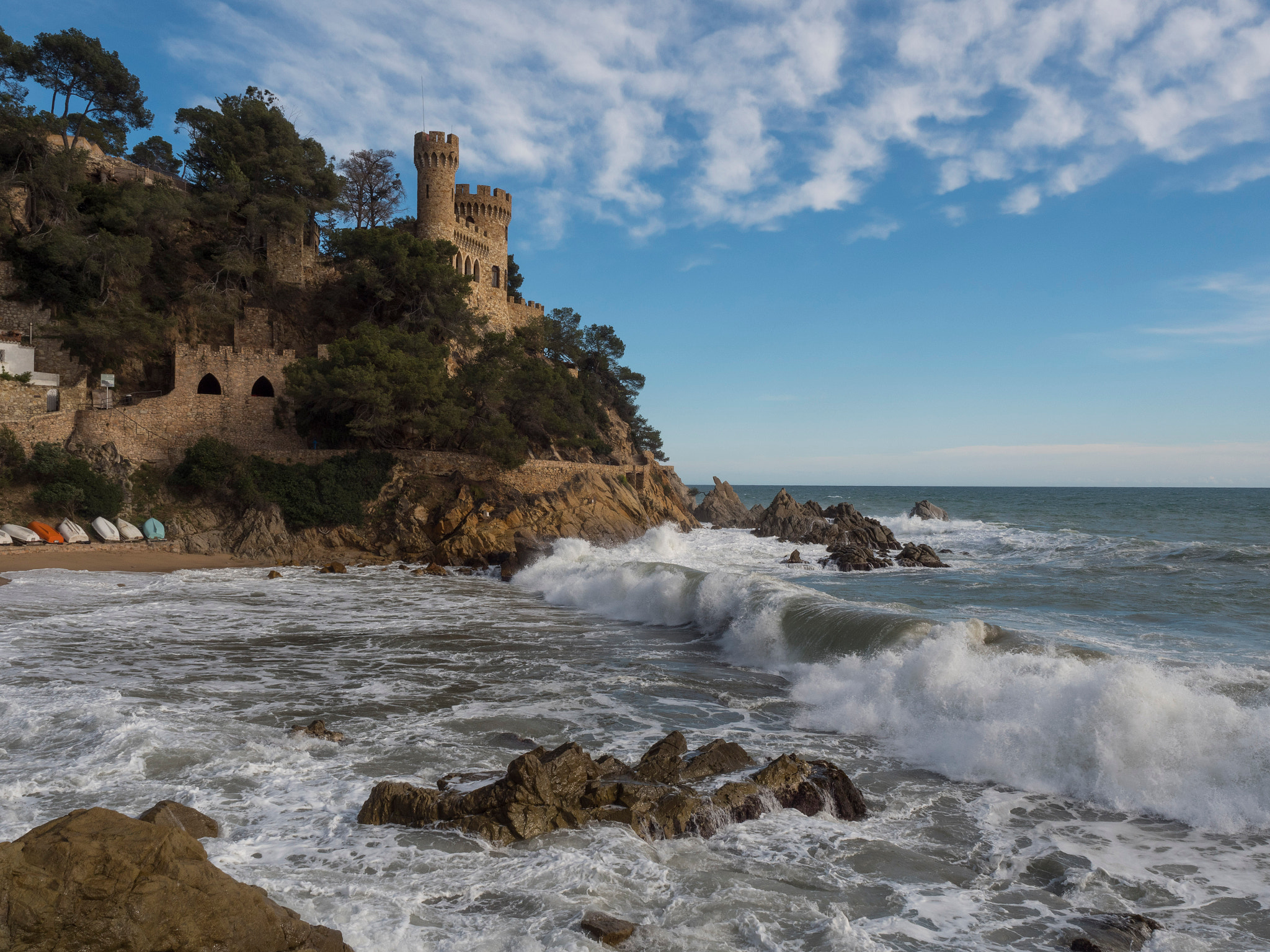Lloret, Mar engrescat.