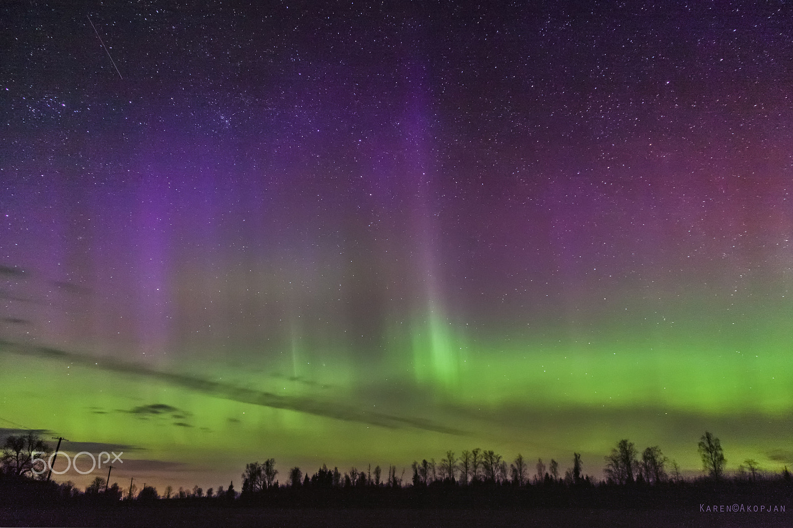 Canon EF-S 18-200mm F3.5-5.6 IS sample photo. Northern lights 1 photography