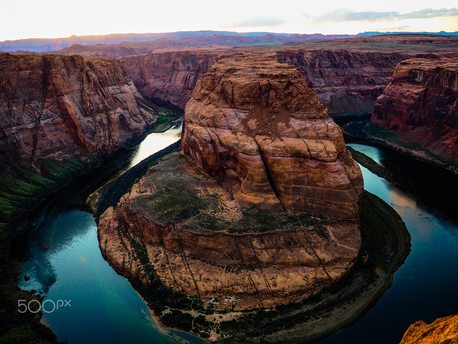 Olympus PEN E-PL8 sample photo. Horse shoe bend photography