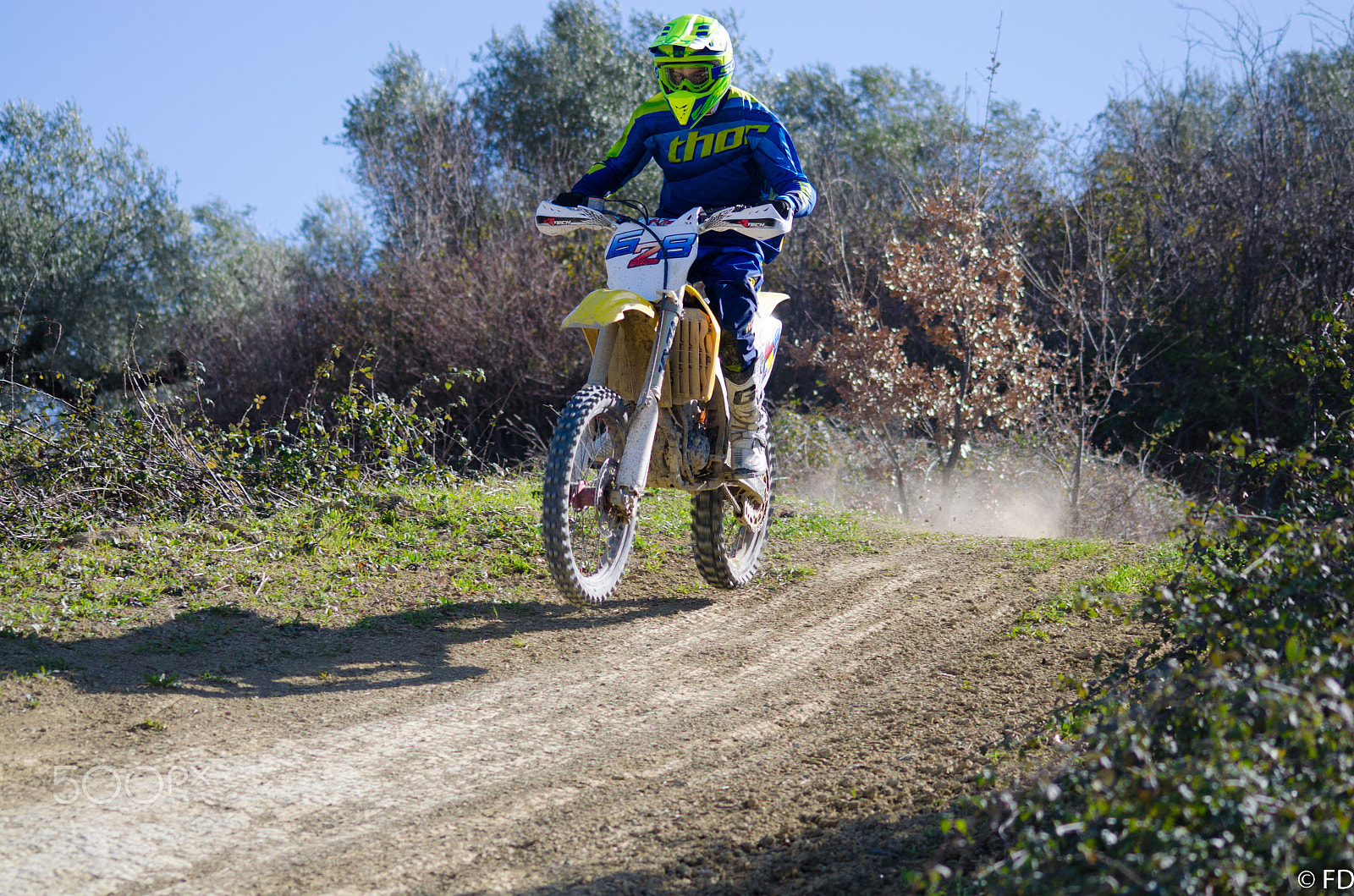 Sigma 70-300mm F4-5.6 APO DG Macro sample photo. Motocross3 photography