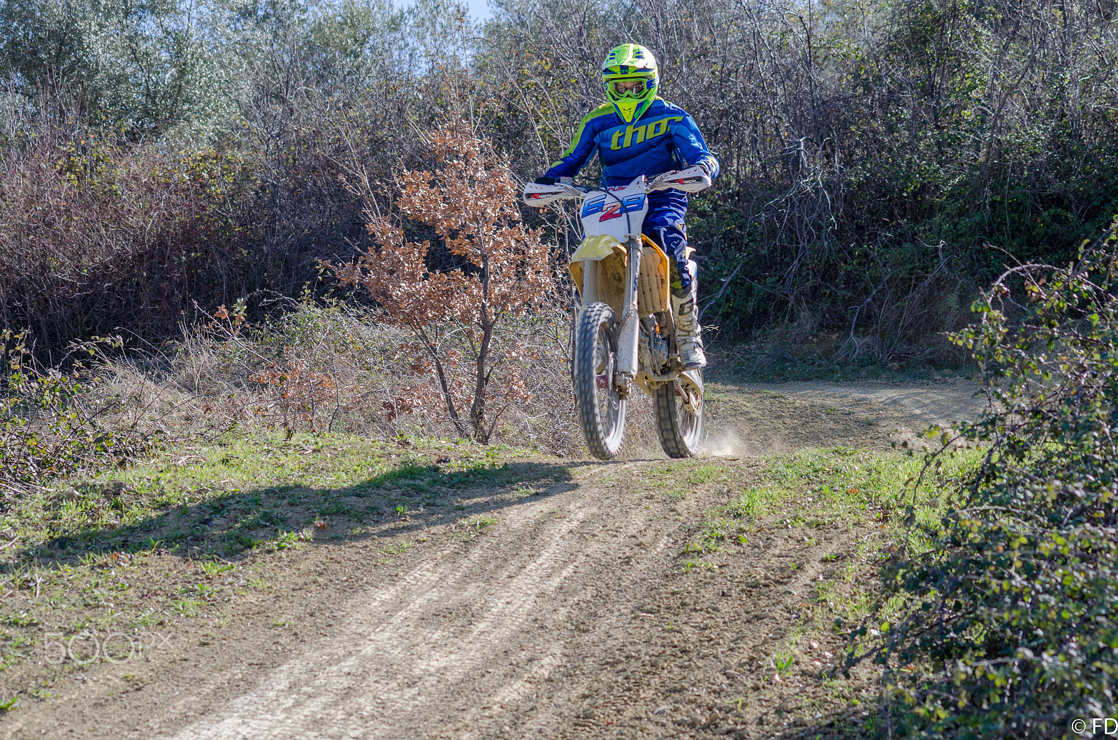 Sigma 70-300mm F4-5.6 APO DG Macro sample photo. Motocross4 photography