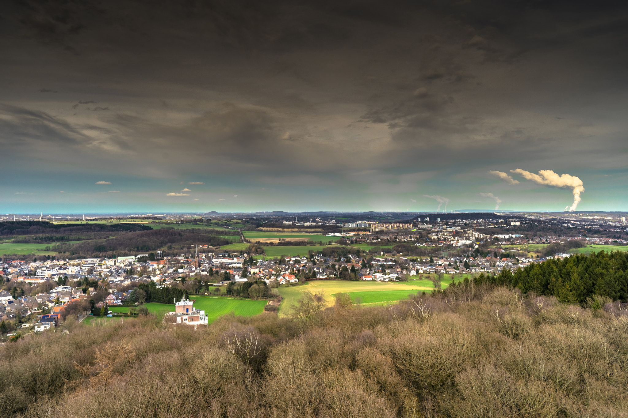 Sony a7 II + ZEISS Batis 25mm F2 sample photo. Three-country point  ( vaals ) photography