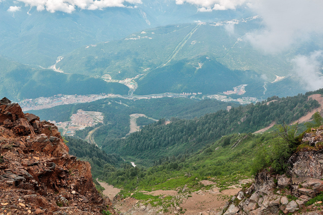 Canon EF-S 18-55mm F3.5-5.6 IS sample photo. Krasnaya polyana photography