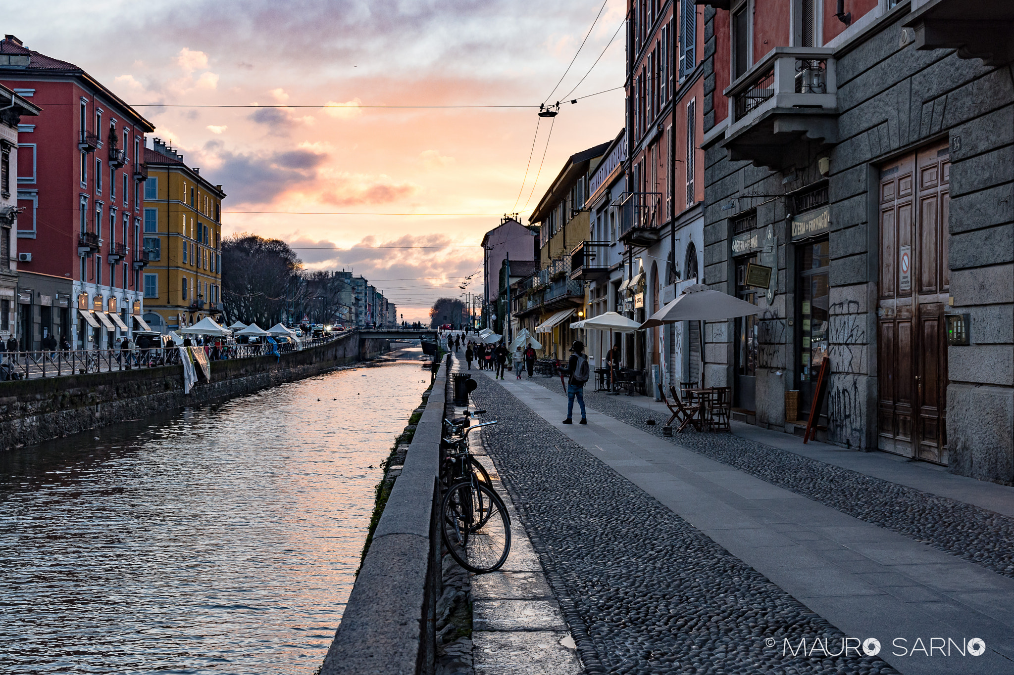 Nikon D7200 sample photo. Navigli of milan photography