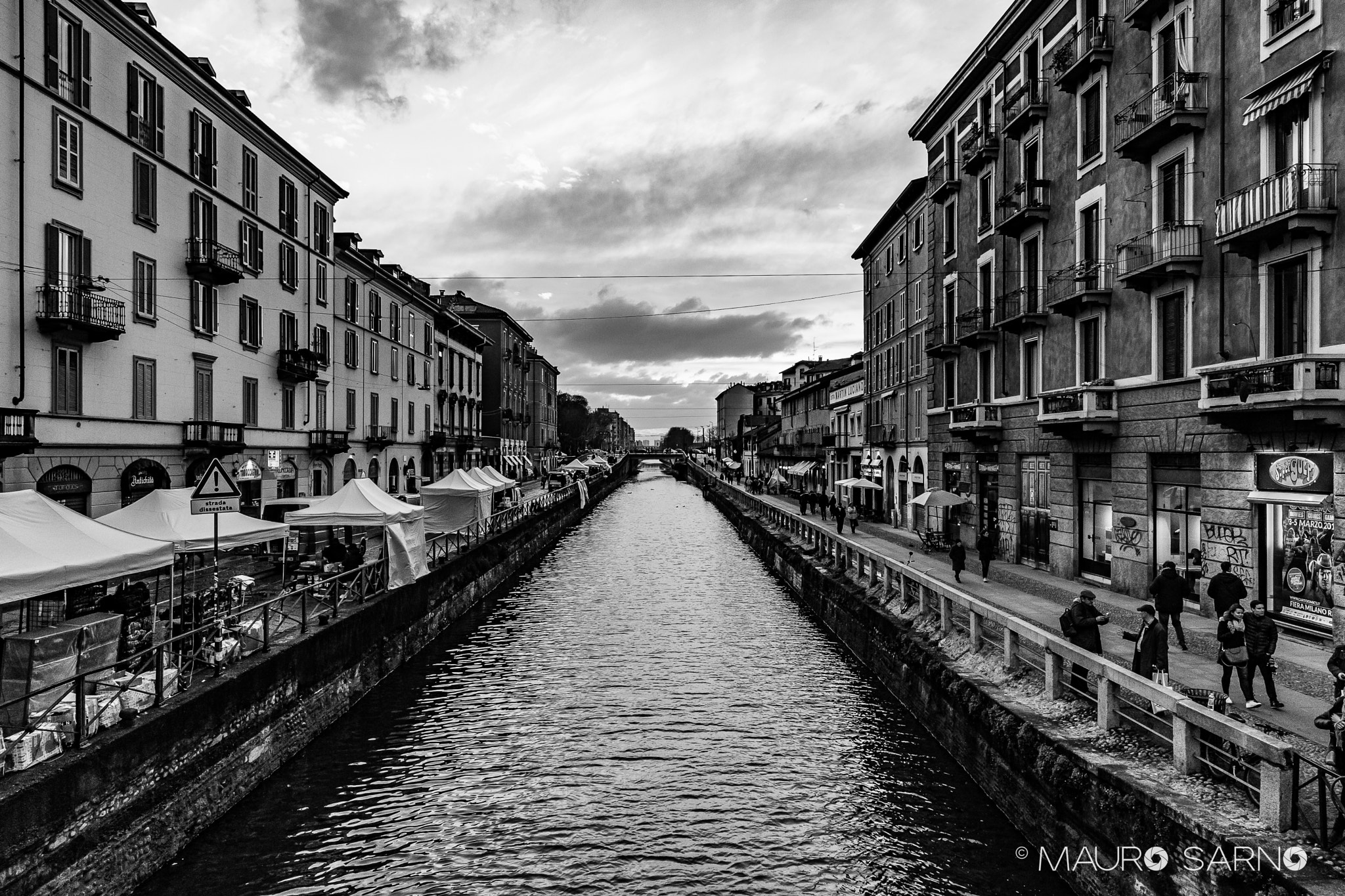 Nikon D7200 sample photo. Navigli of milan photography