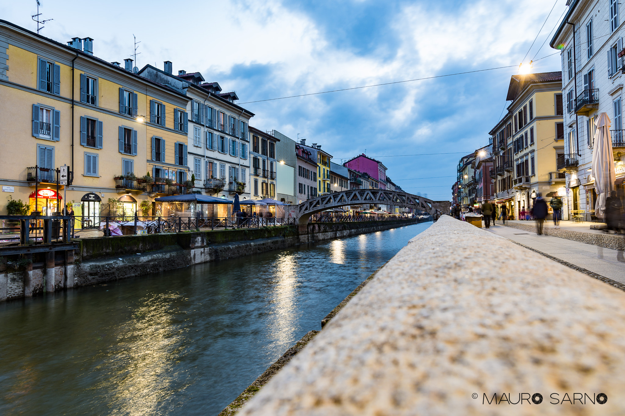 Nikon D7200 sample photo. Navigli of milan photography