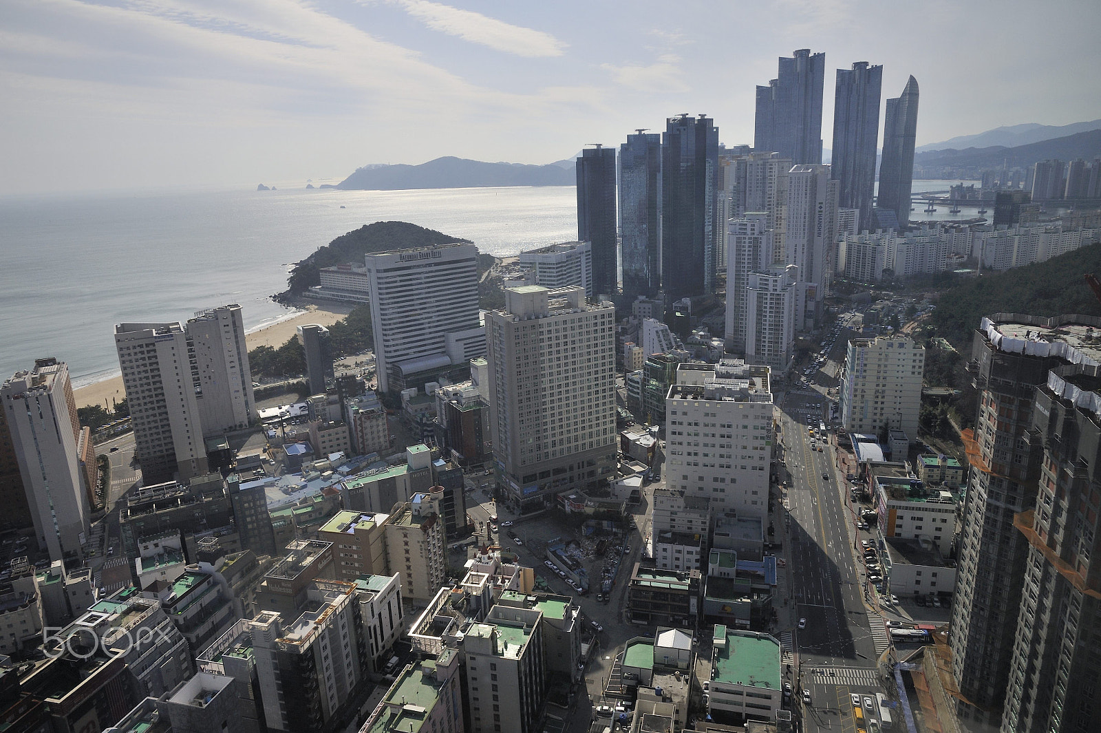 Nikon AF-S Nikkor 24-120mm F4G ED VR sample photo. Seascape in busan photography