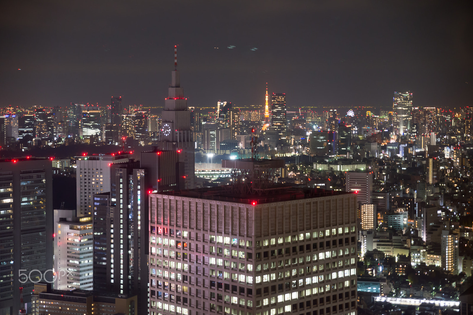 Nikon D600 sample photo. Tokyo night photography