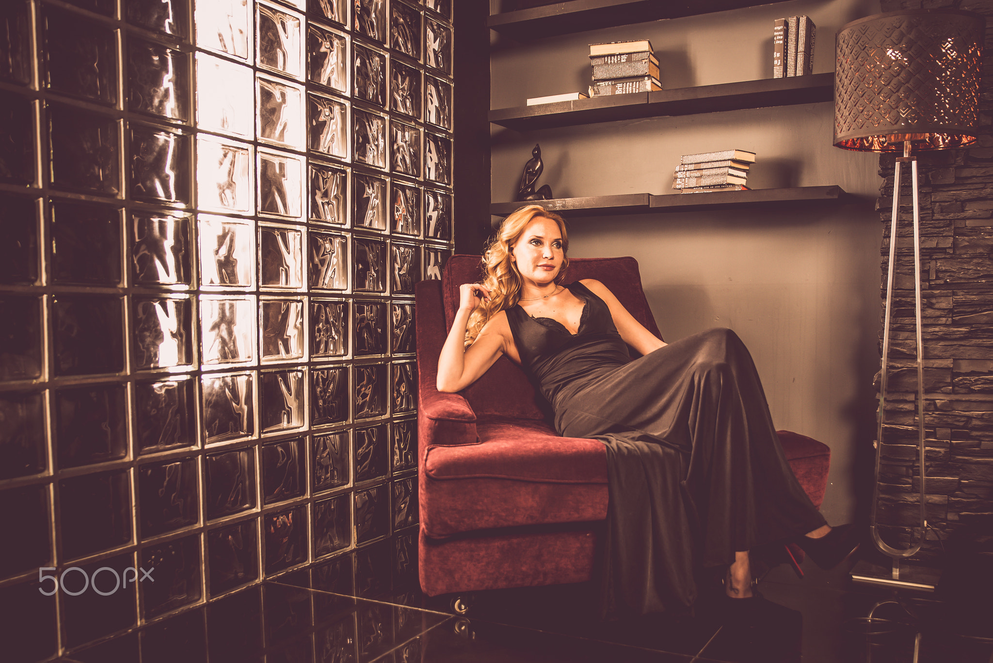 Beautiful woman portrait glamour style