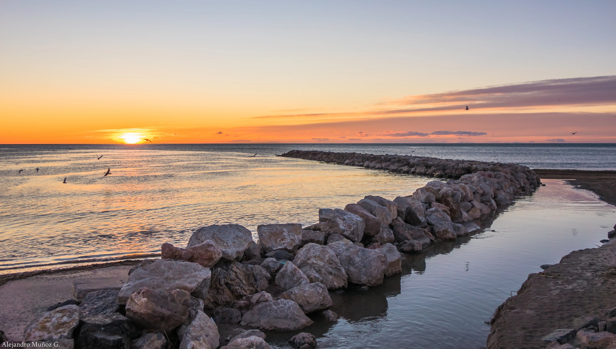 Sony Cyber-shot DSC-RX10 sample photo. Amanecer en port saplaya alboraya (valencia) photography