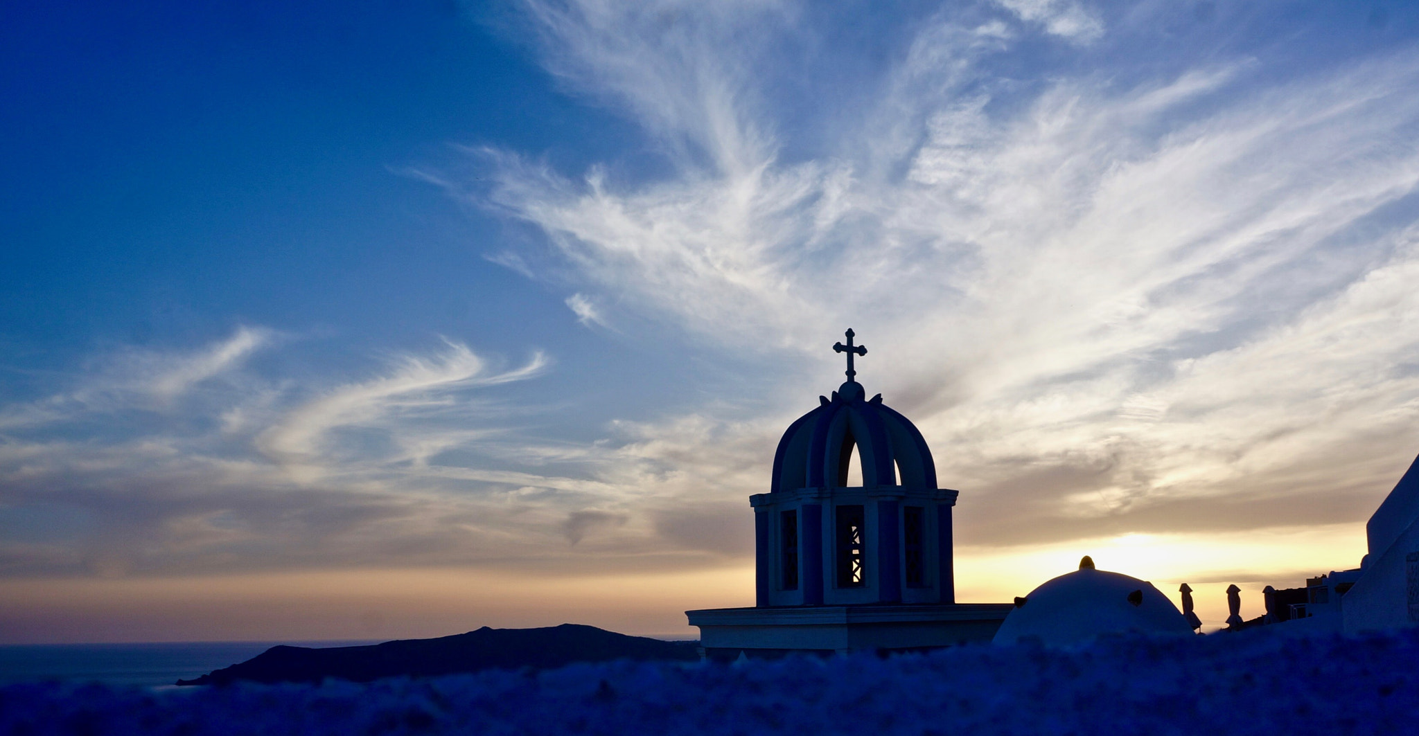 Tamron 18-200mm F3.5-6.3 Di III VC sample photo. Sunset @ santorini photography
