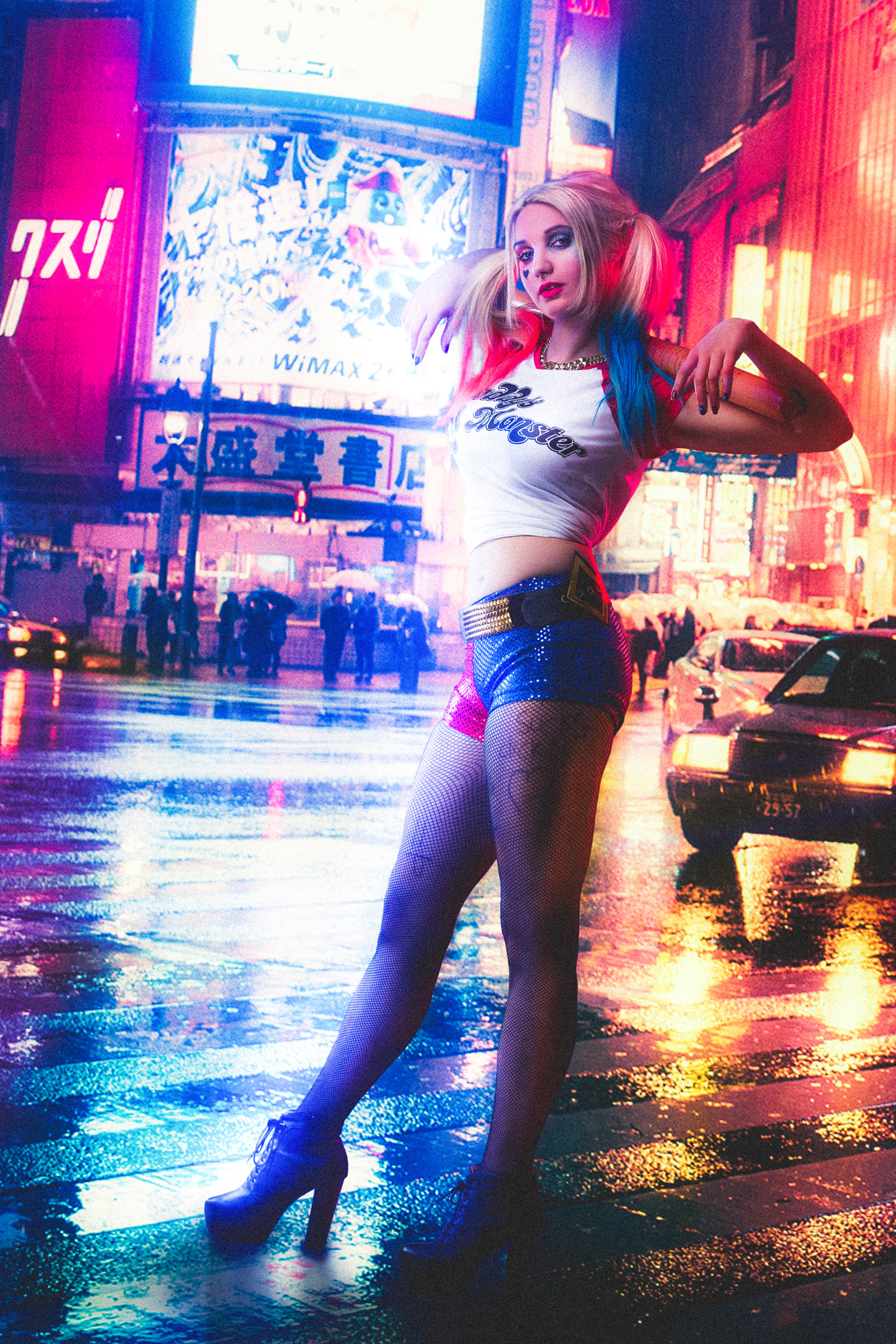 Pentax smc DA* 55mm F1.4 SDM sample photo. Harley quinn photography