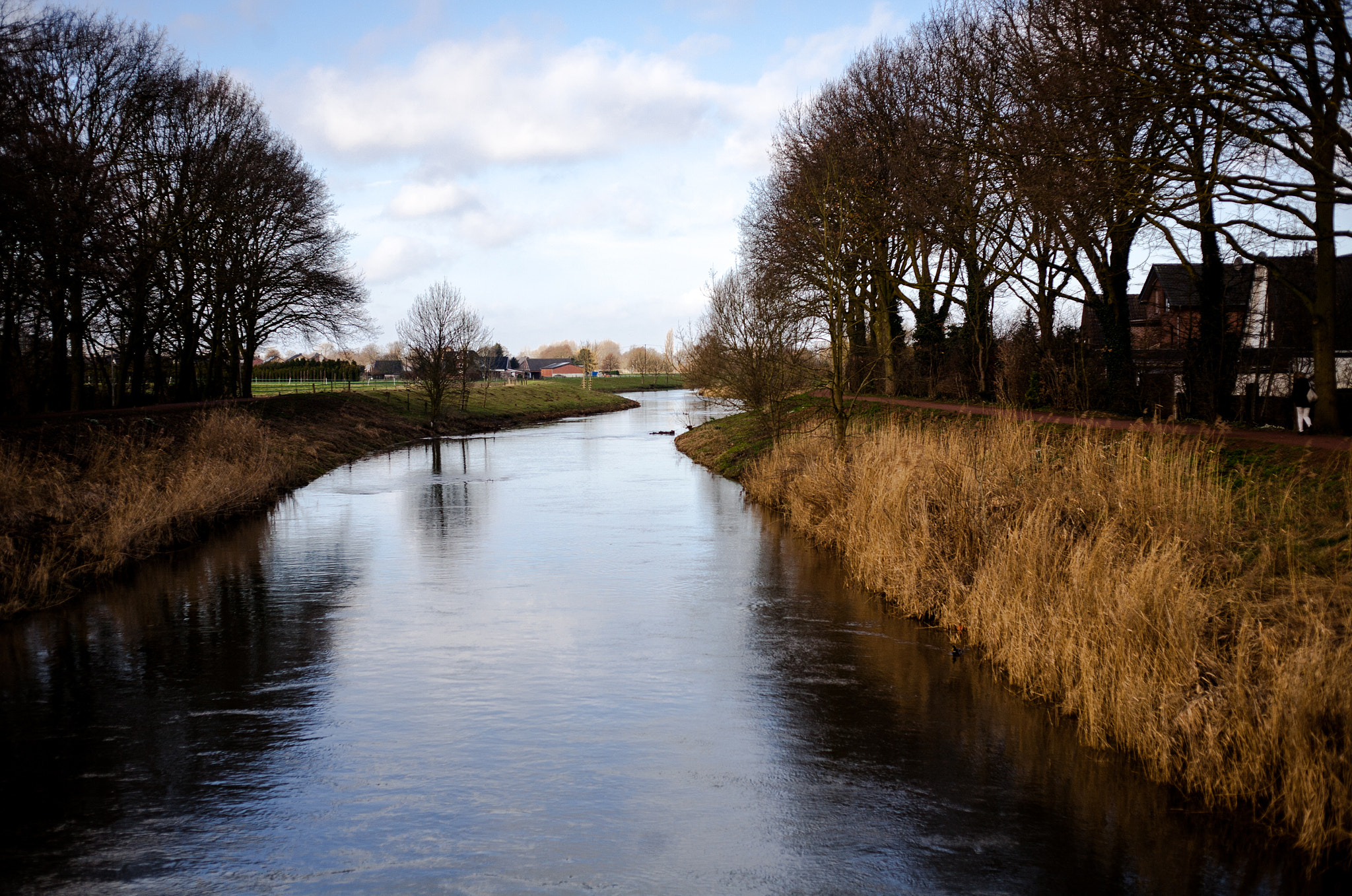 Canon EOS 5D + Canon EF 50mm F1.8 STM sample photo. River view from brige photography