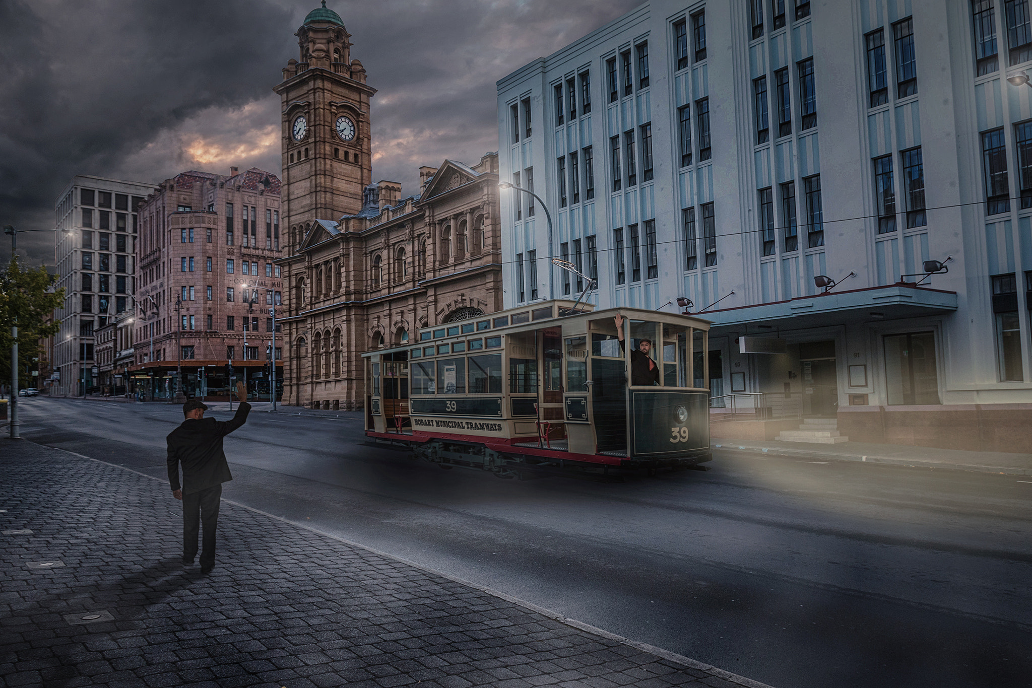 Sigma 17-70mm F2.8-4 DC Macro OS HSM sample photo. The hobart tram photography