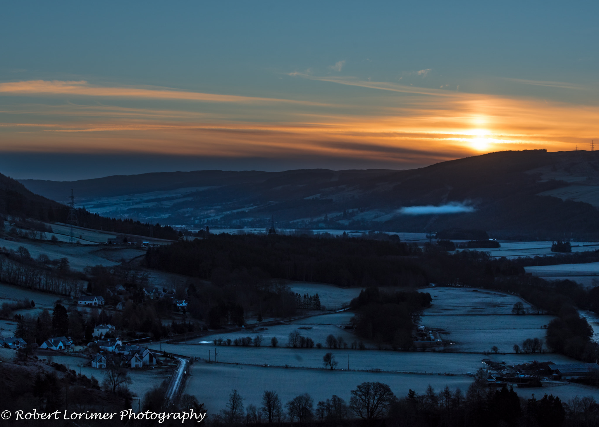 Nikon AF-S Nikkor 70-200mm F4G ED VR sample photo. Good morning highlands photography