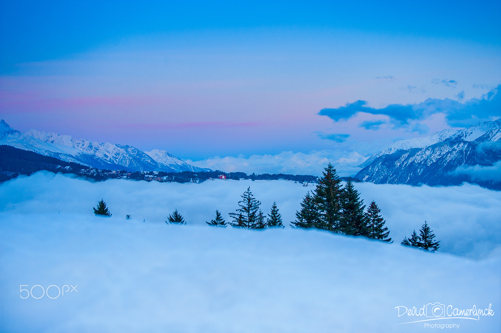 Nikon D700 sample photo. Misty mountain view photography