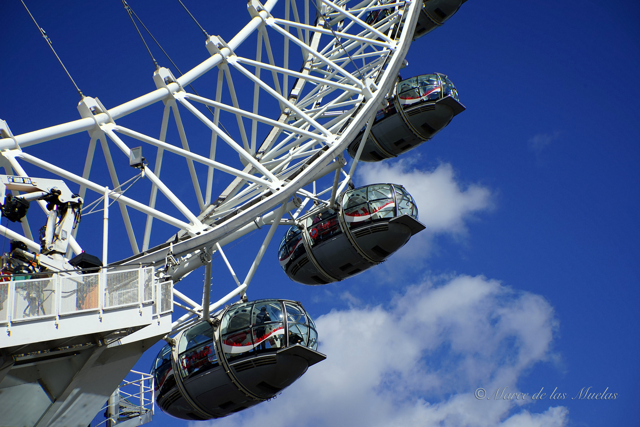 Sony a7R sample photo. London eye photography